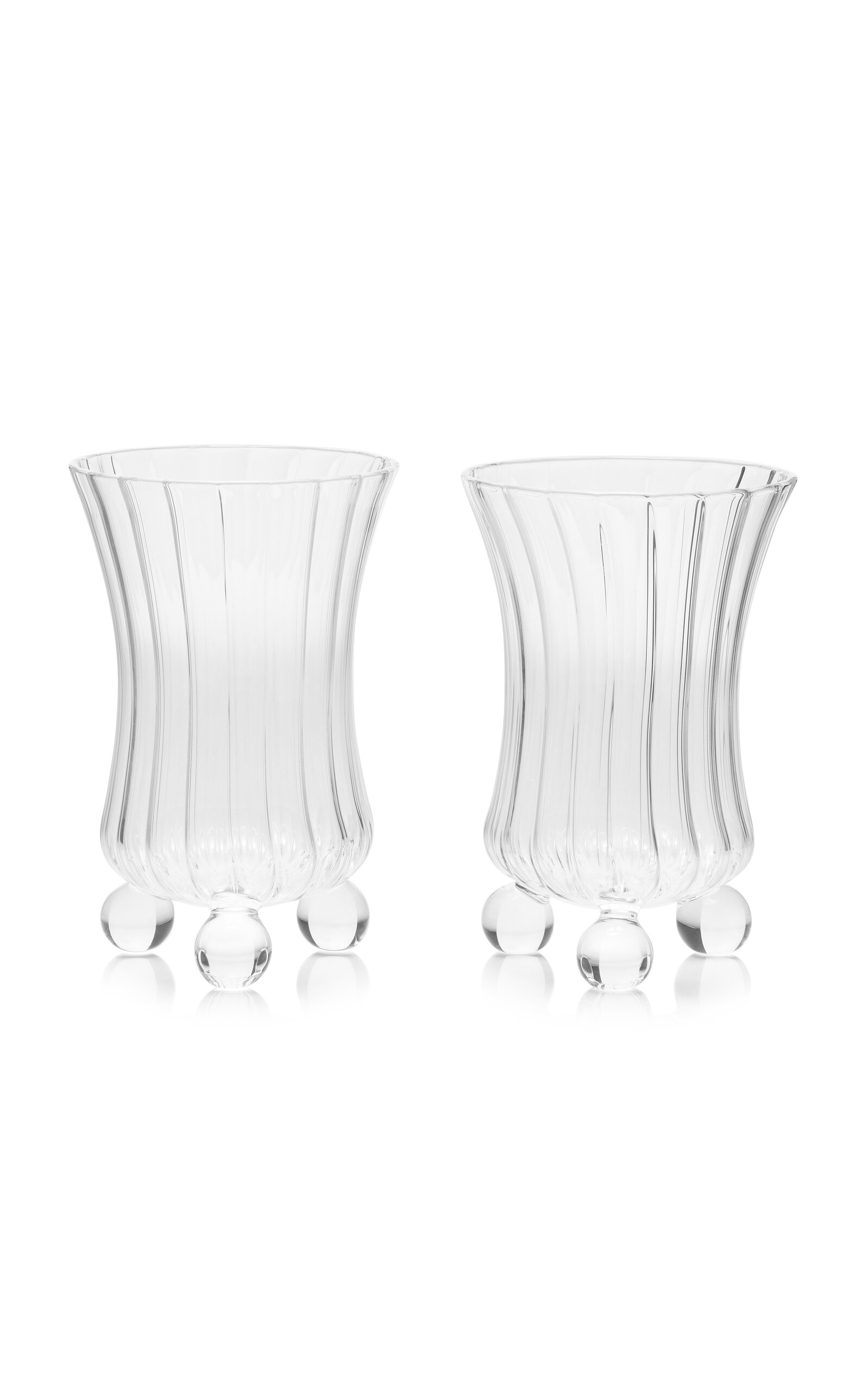 Moda Domus Le Jardin Set-of-Two Water Glasses - Clear