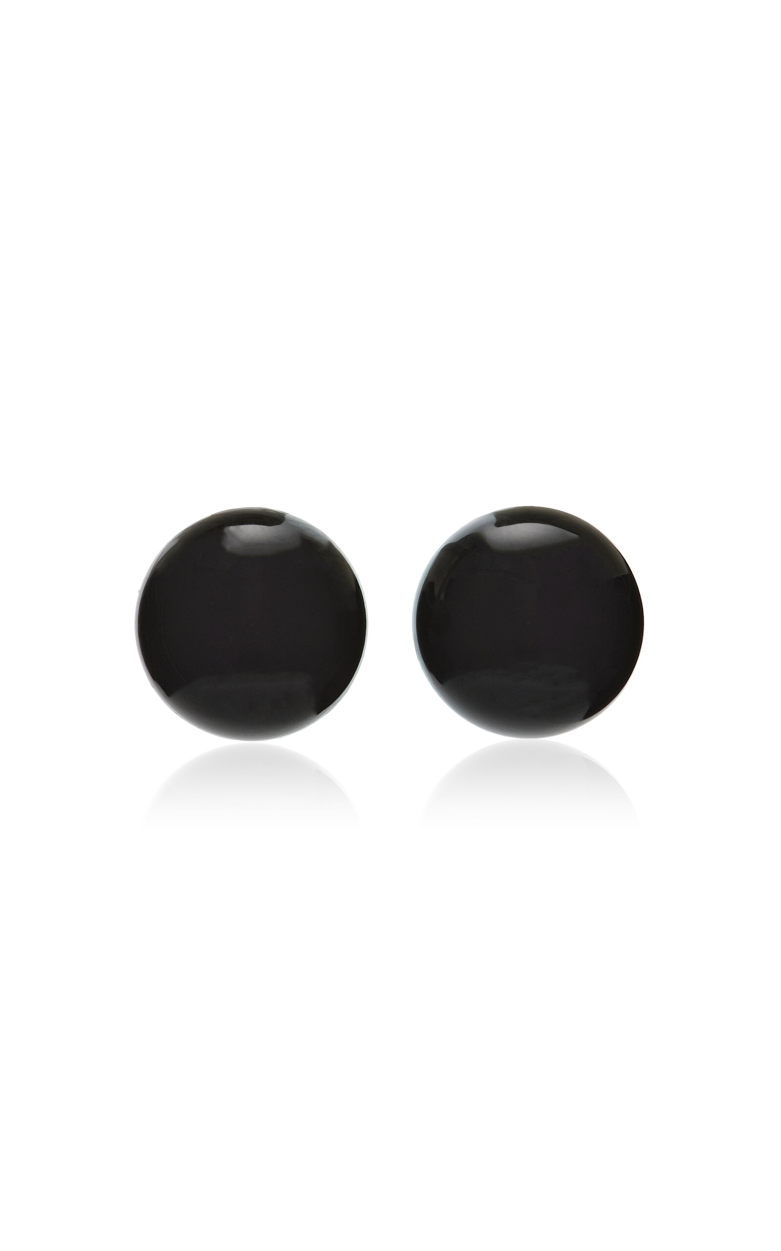 Boule Onyx Earrings