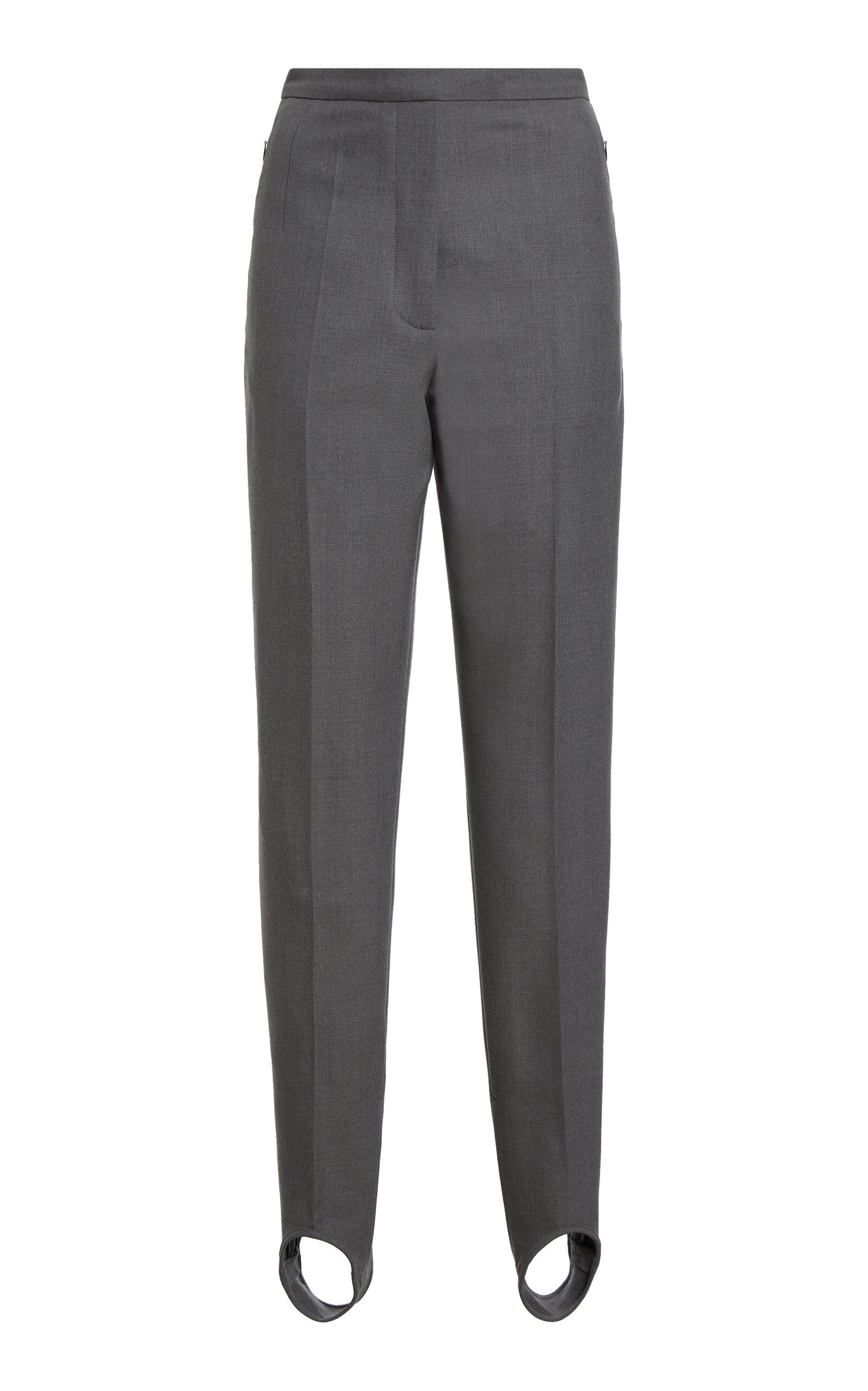 Dries Van Noten Pandora Stirrup Merino Stretch-Wool Pants