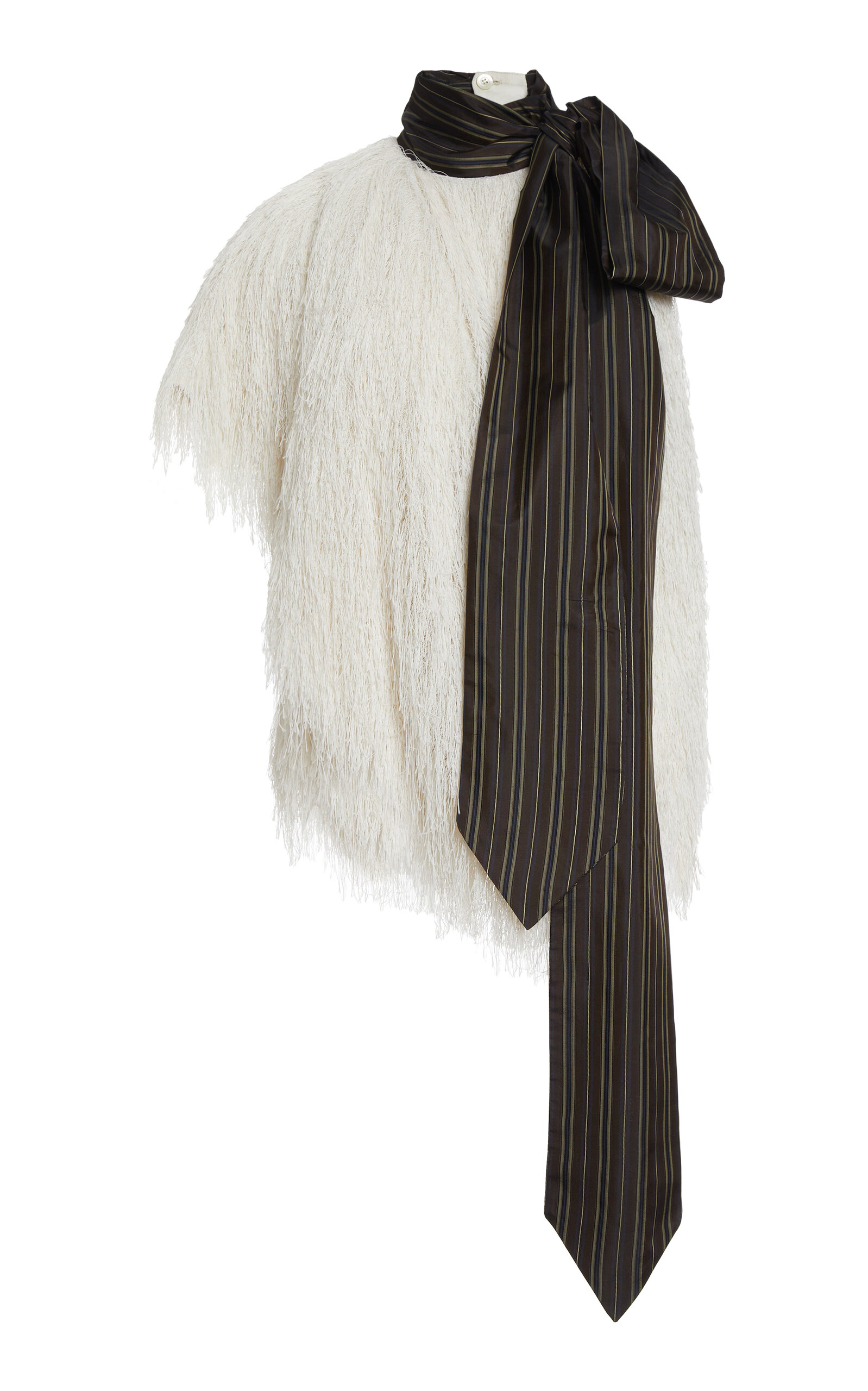 Dries Van Noten Cresta Fringed Blouse