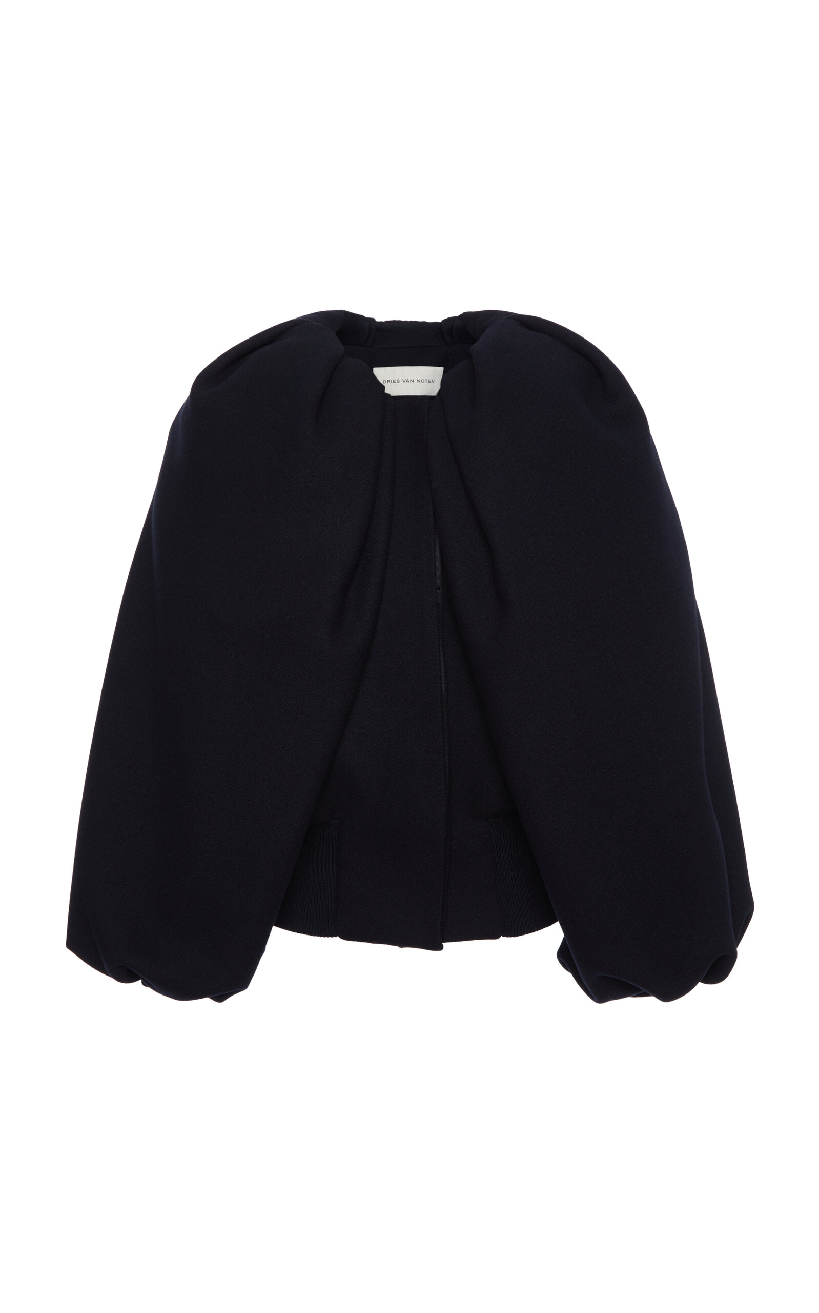 Dries Van Noten Virginny Balloon-Sleeved Wool-Blend Jacket