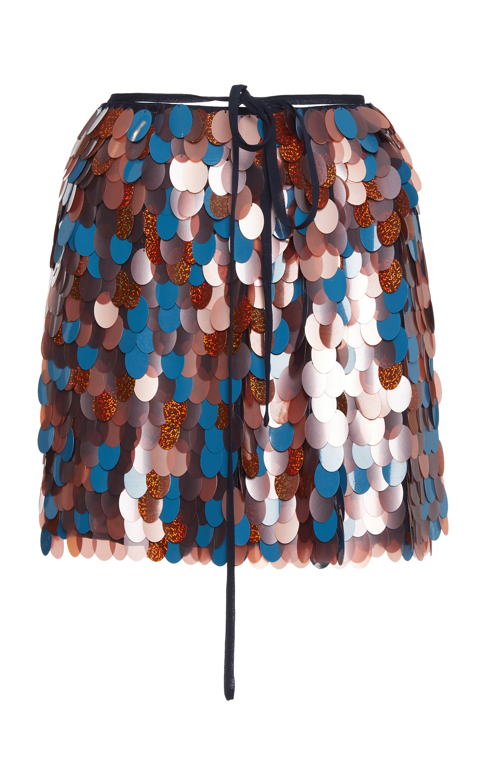 Dries Van Noten Gabrina Paillette-Embroidered Mini Skirt