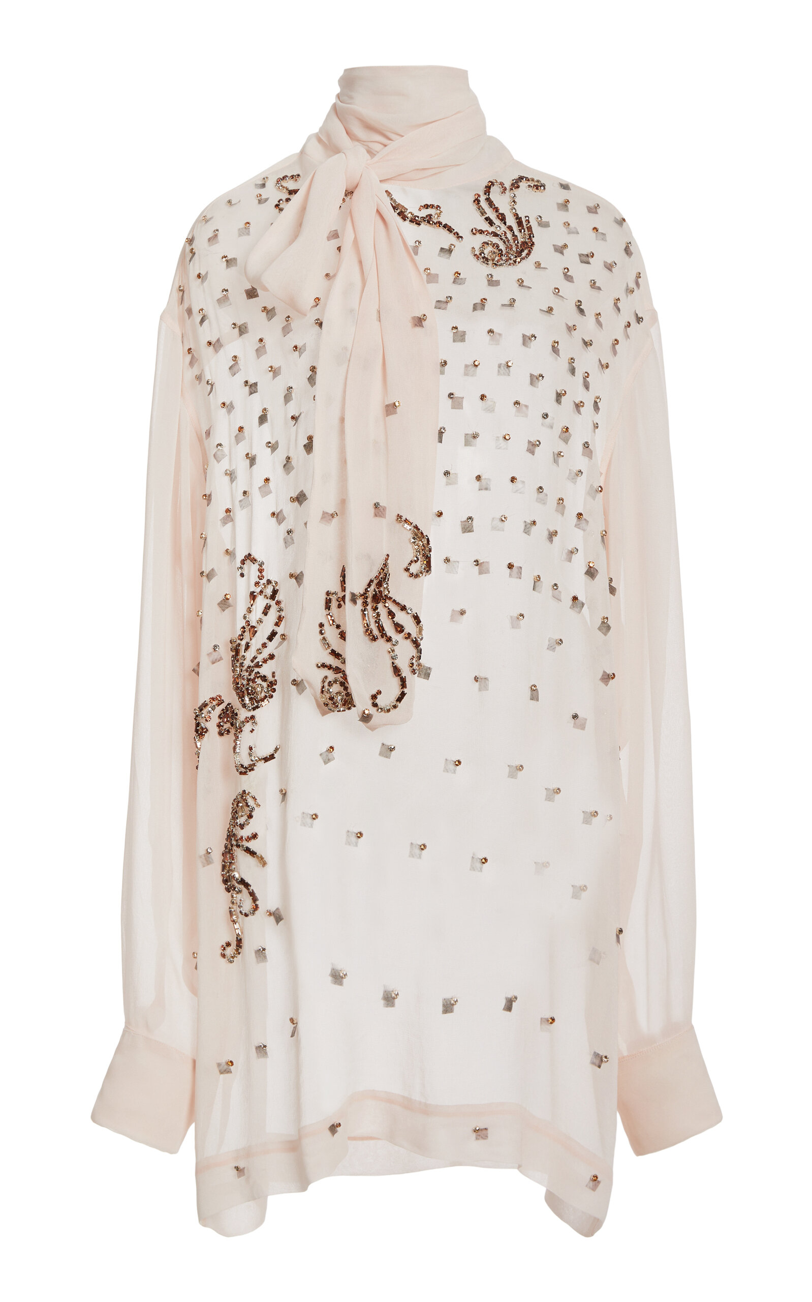Dries Van Noten Chads Embroidered Top