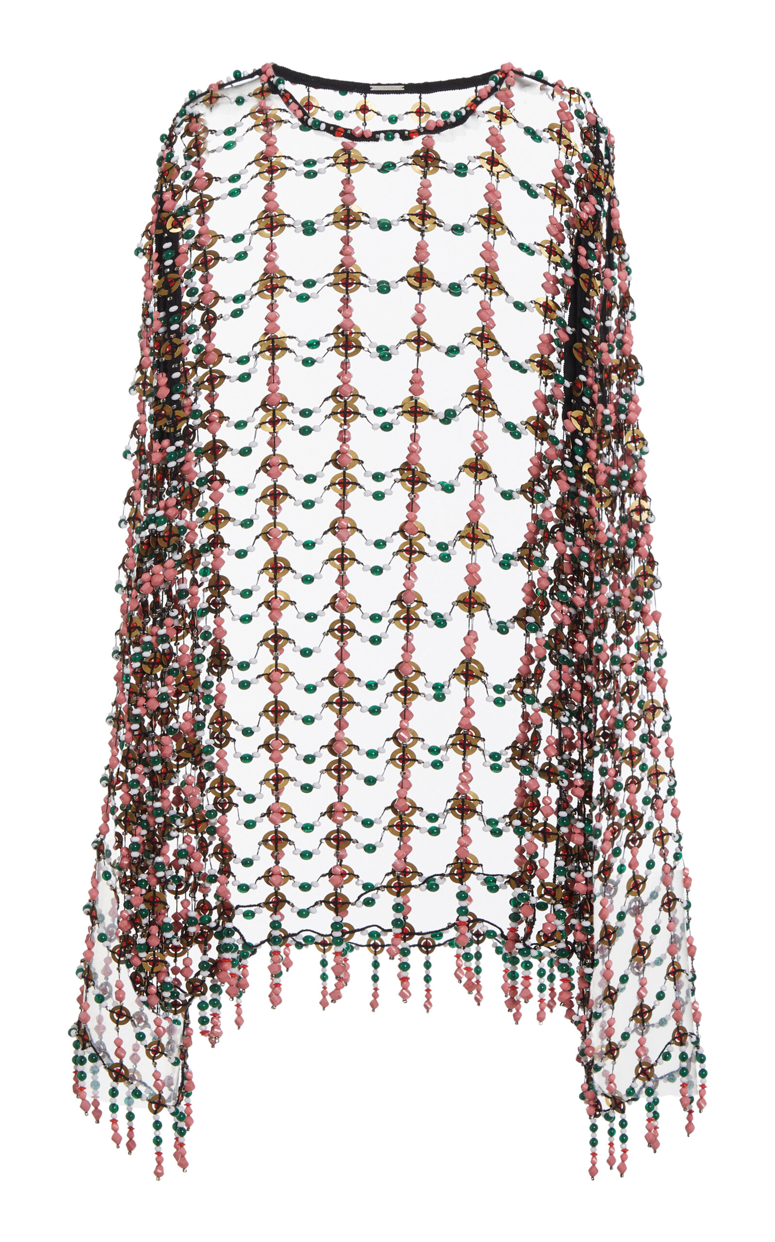 Dries Van Noten Connu Bead-Embroidered Top