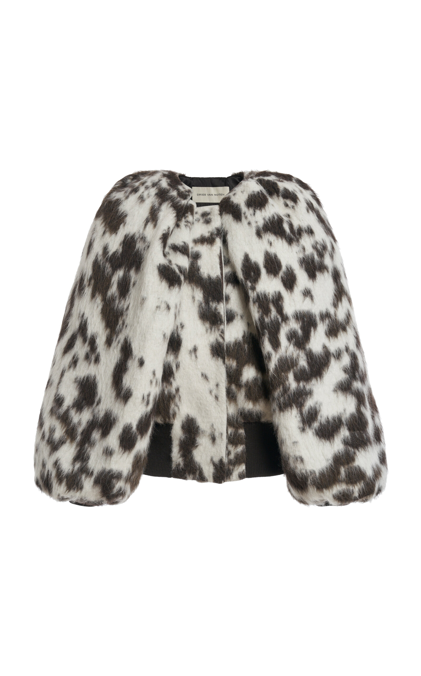 Dries Van Noten Bafya Double-Breasted Jacquard Blazer