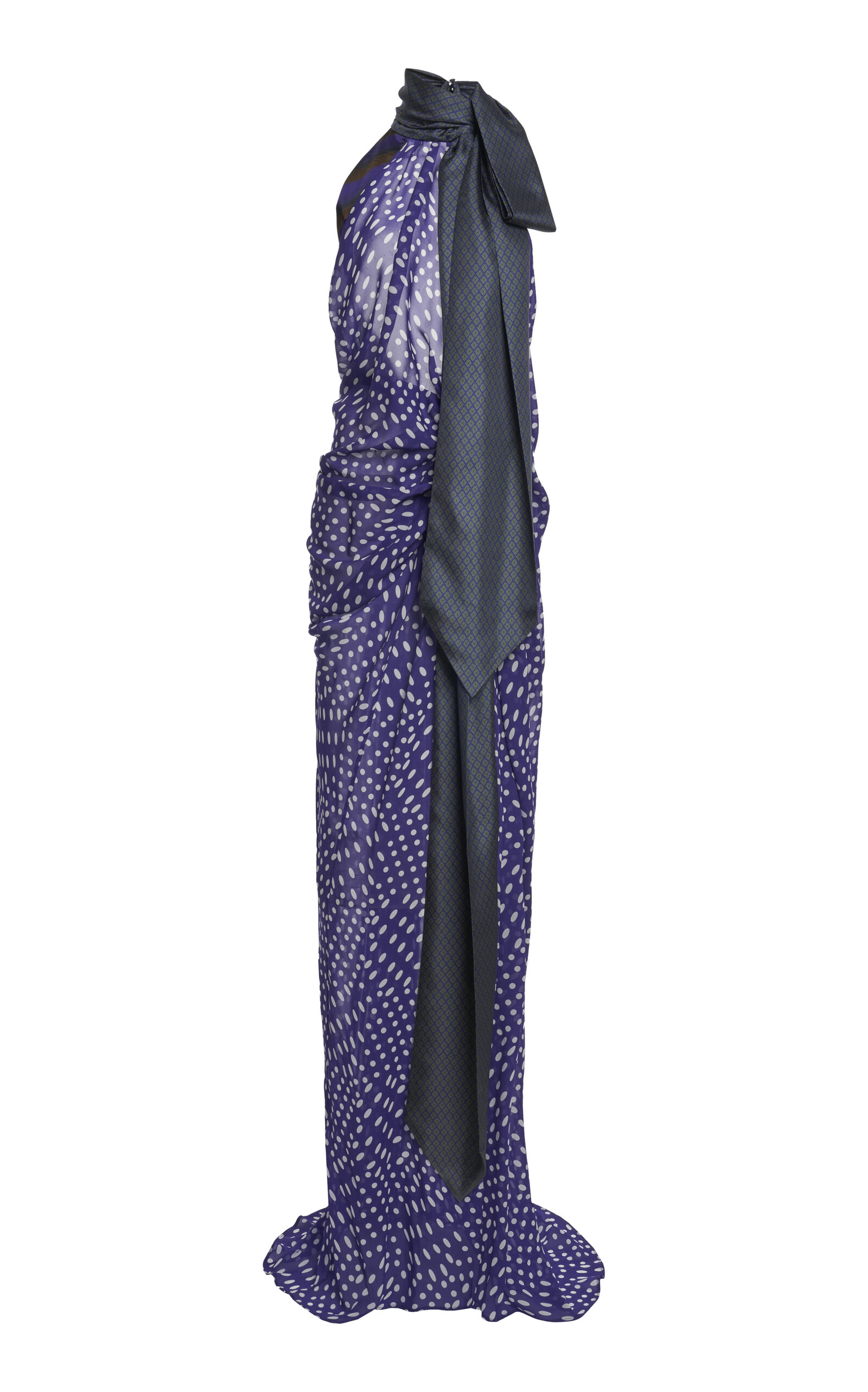 Dries Van Noten Devira Printed Georgette Gown - Women's Clothing