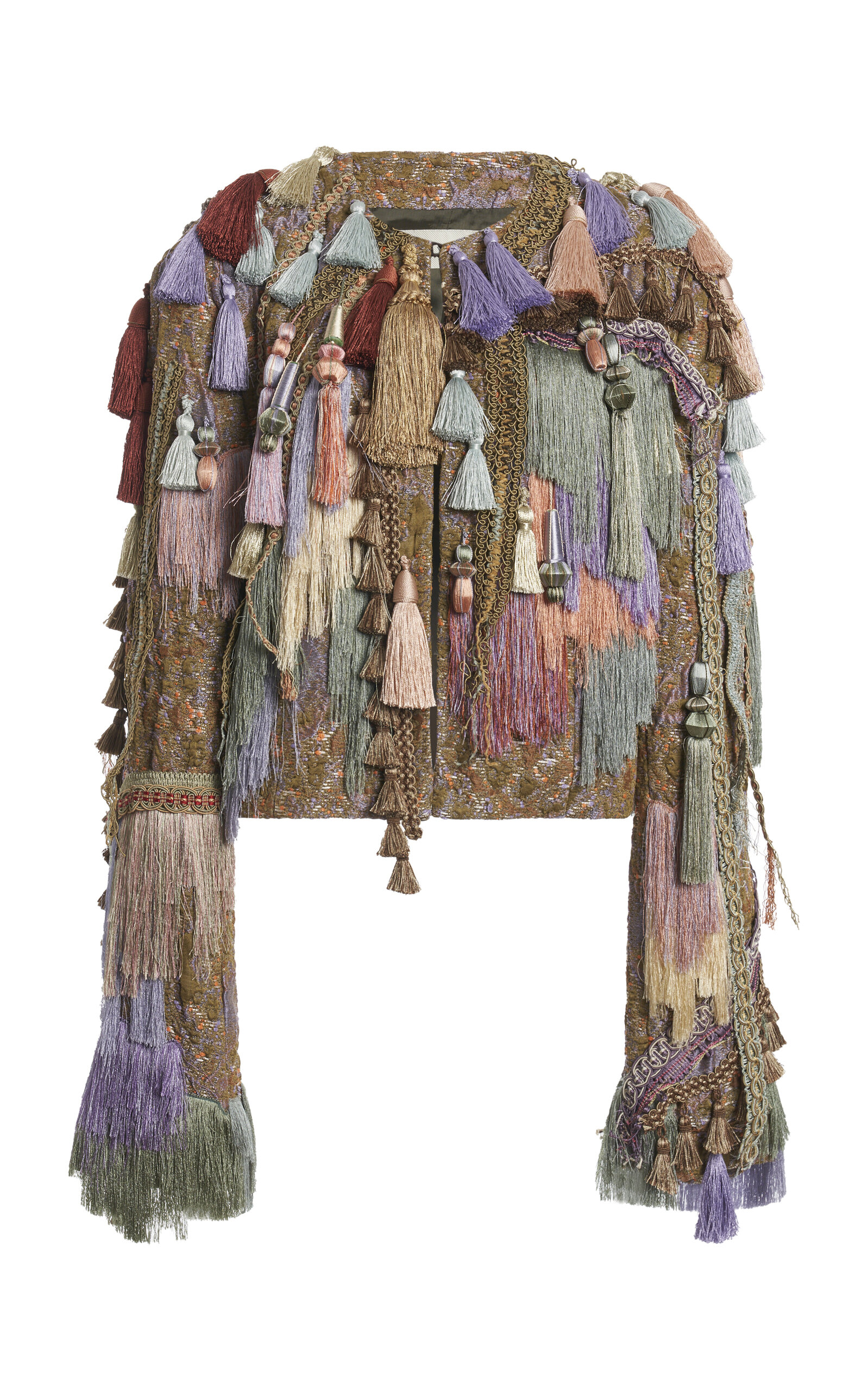 Dries Van Noten Baftanso Tassel-Detailed Jacket