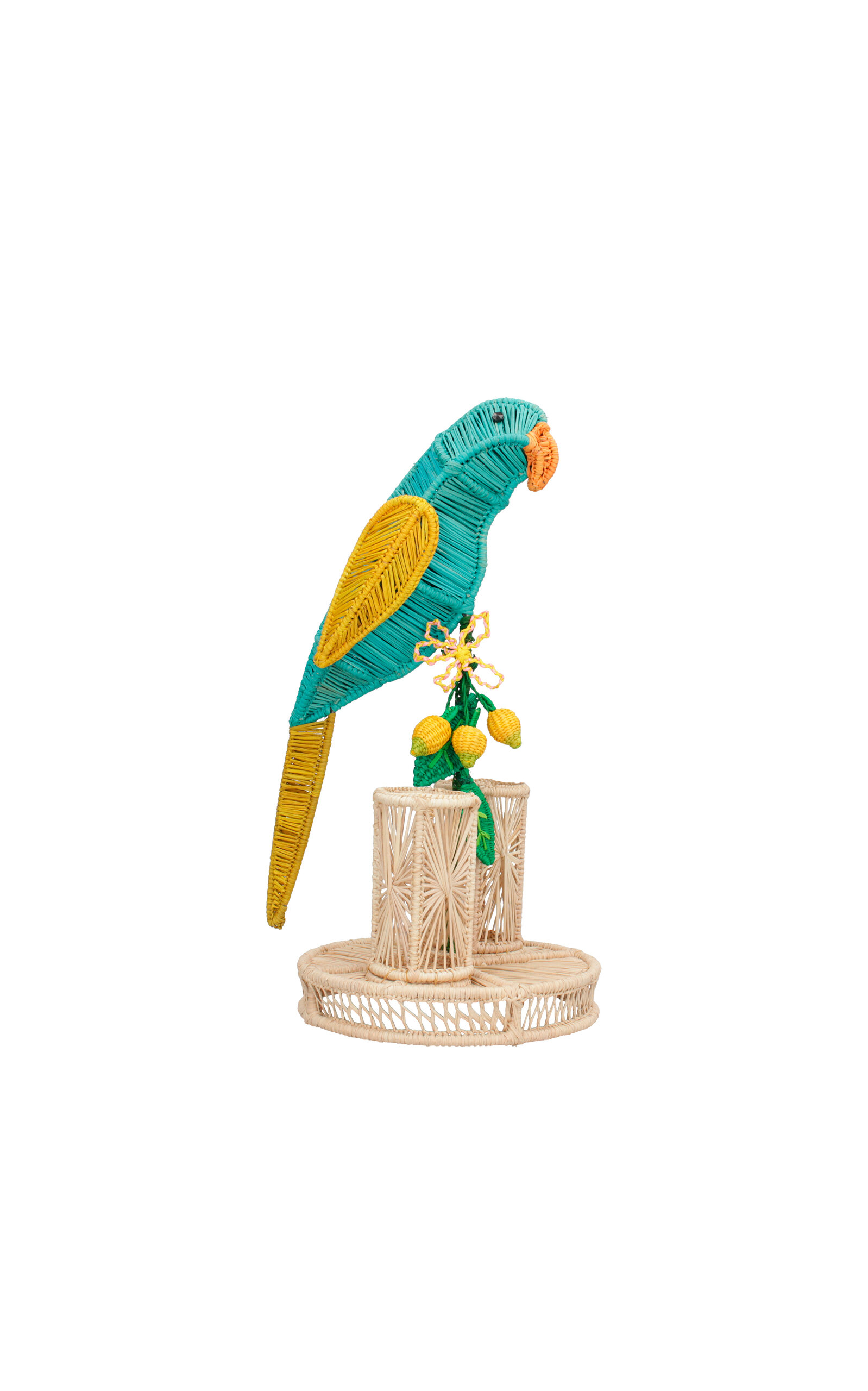 Mercedes Salazar Lemon Tree Vase In Multi