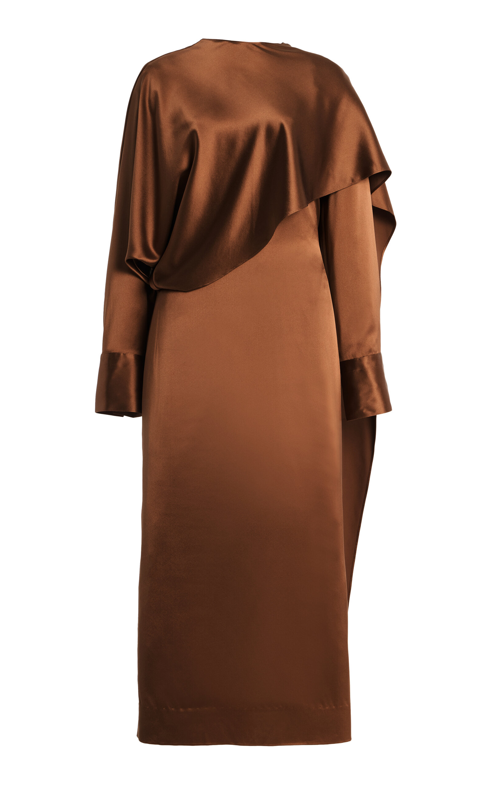 Heirlome Exclusive Carmen Silk Maxi Cape Dress