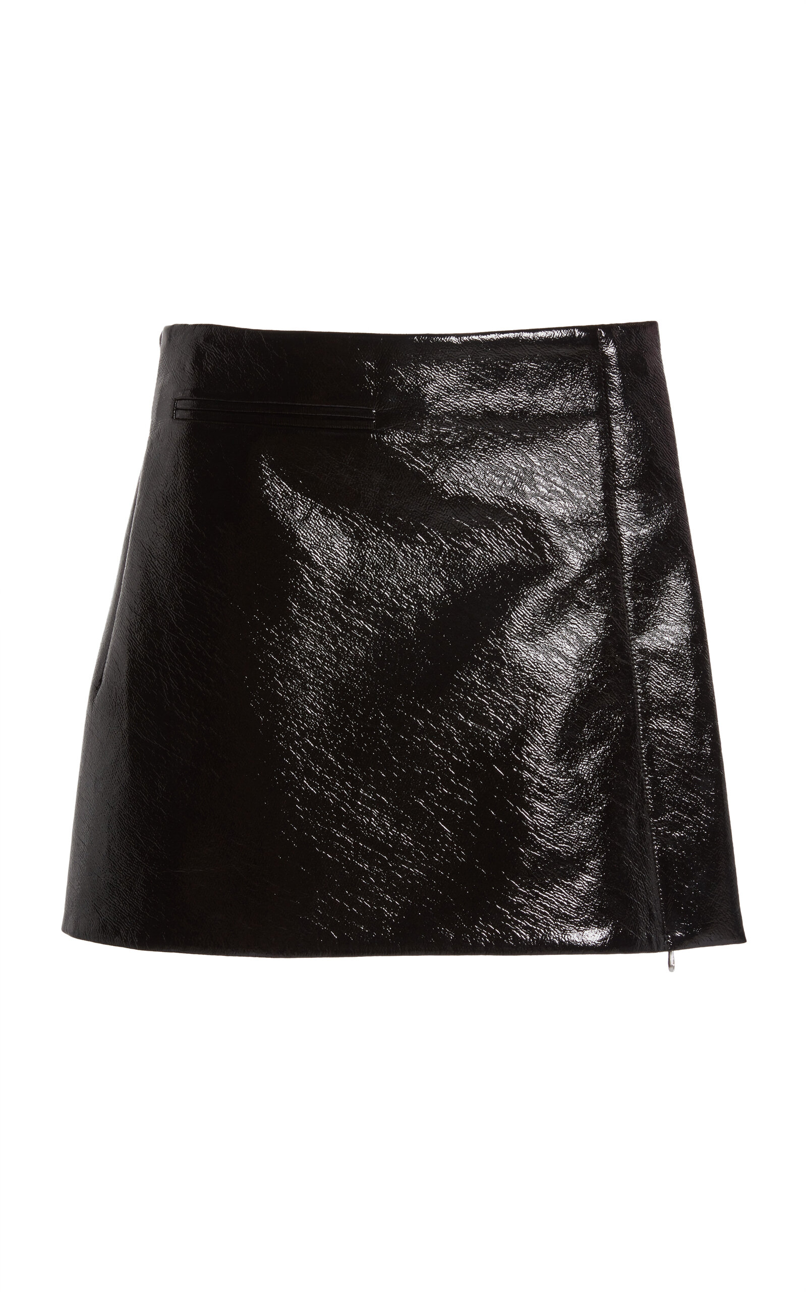 Courrèges One-Minute Vinyl Mini Skirt