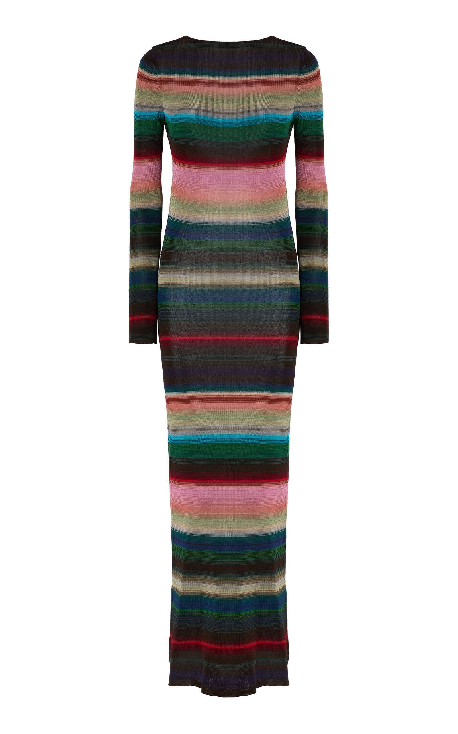 Missoni Striped Knitted Maxi Dress