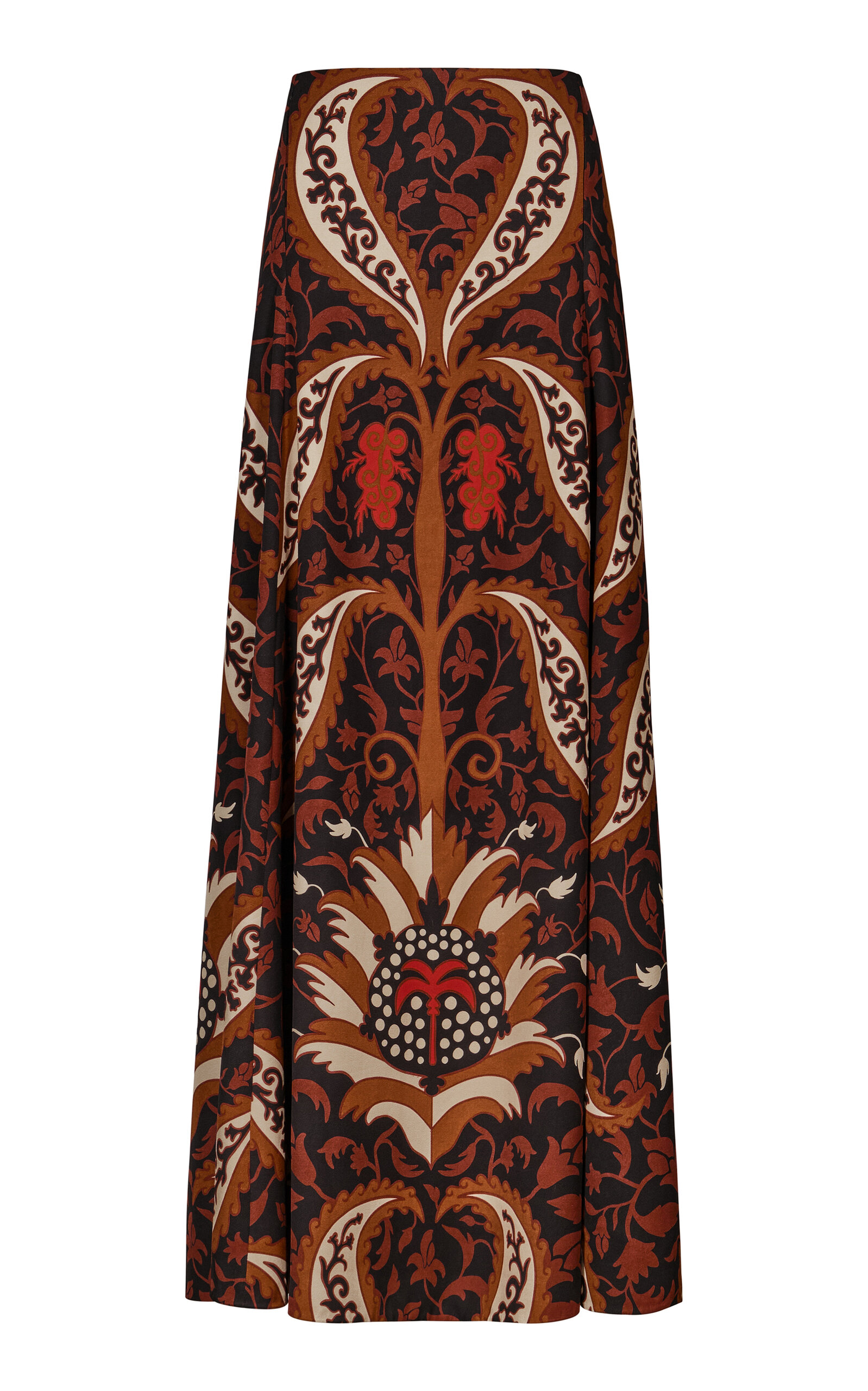 Johanna Ortiz Boho Bloom Maxi Skirt In Multi