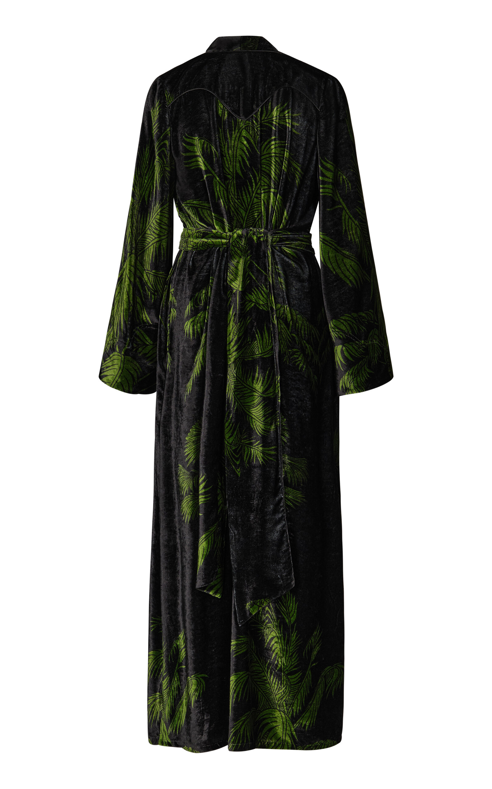Johanna Ortiz Alma Majestuosa Kimono - Dark Green