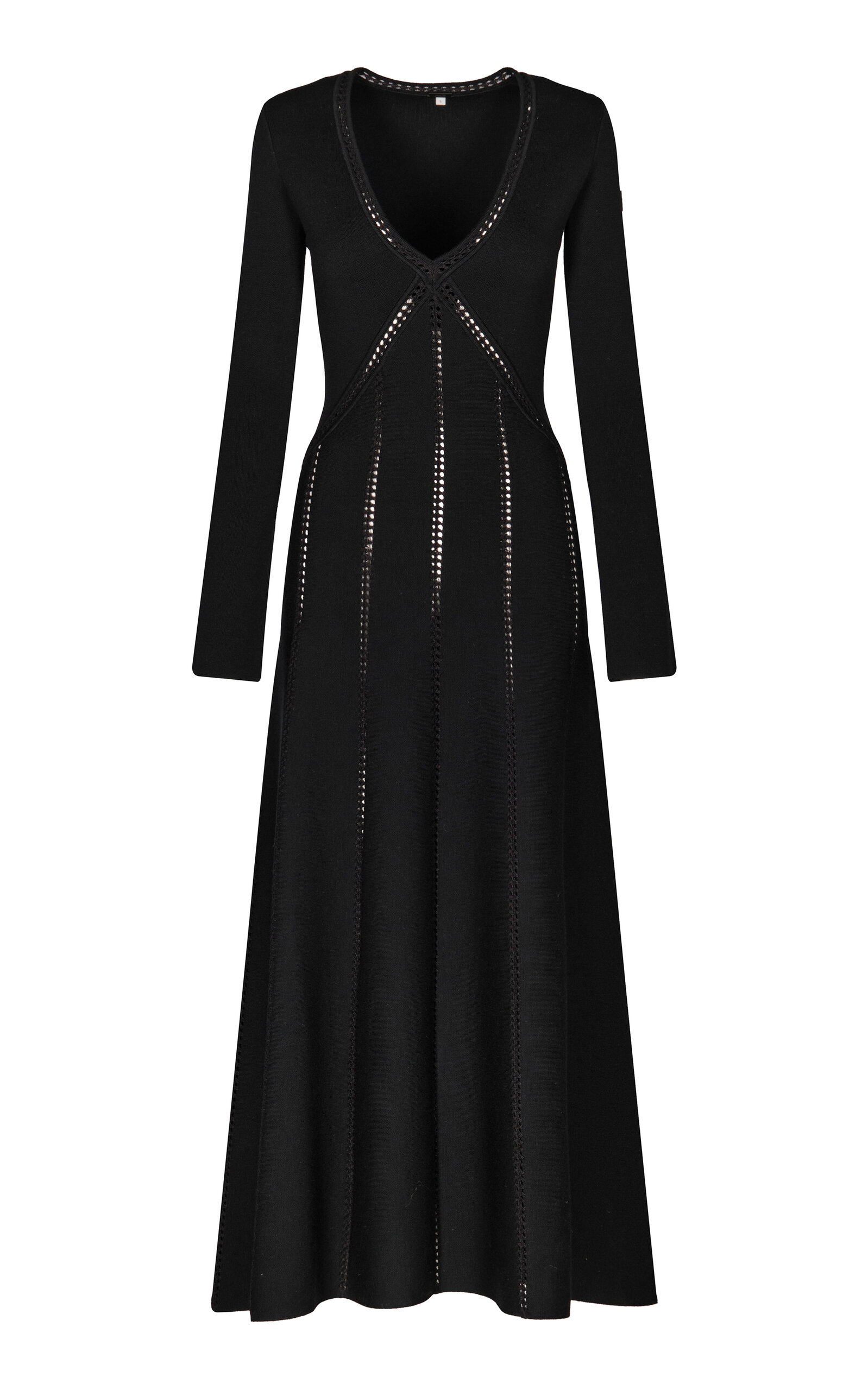 Johanna Ortiz Kaleidoscope Maxi Dress - Black