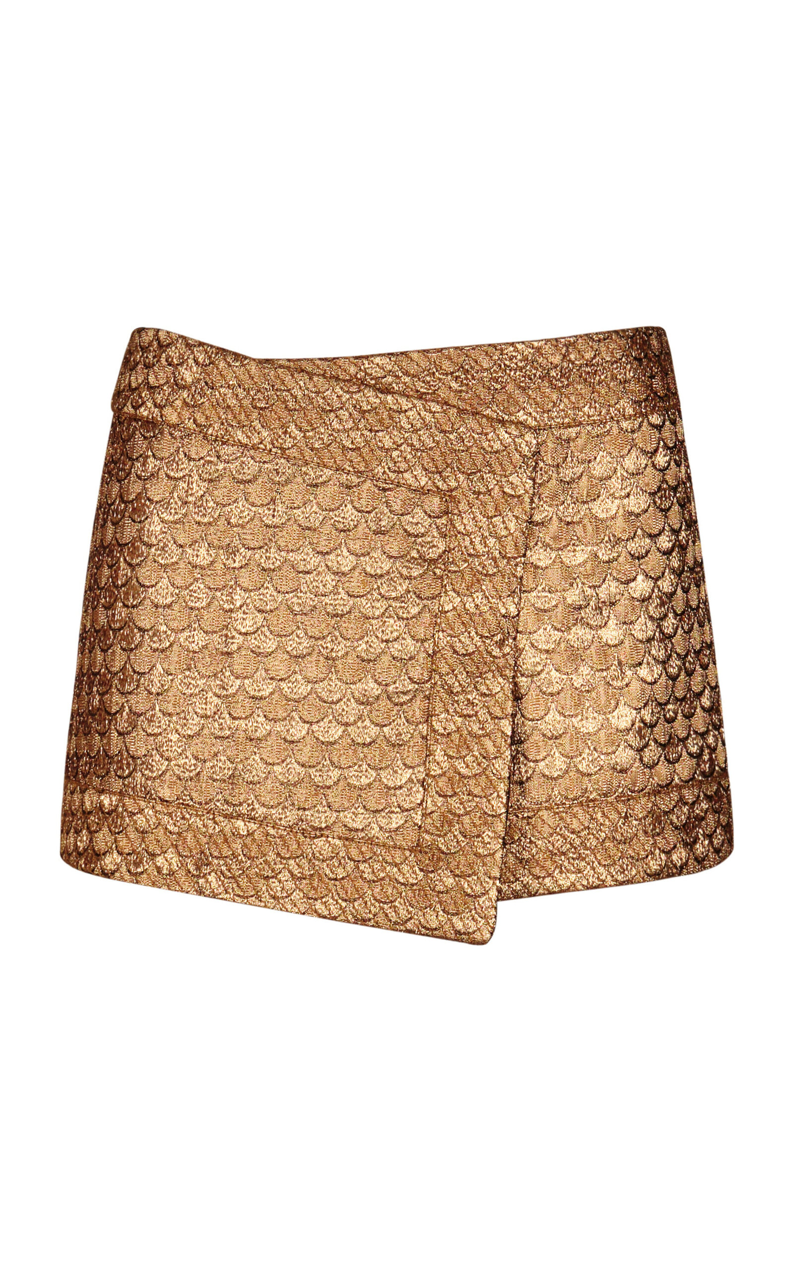 Re-Emerged Jacquard Mini Skirt