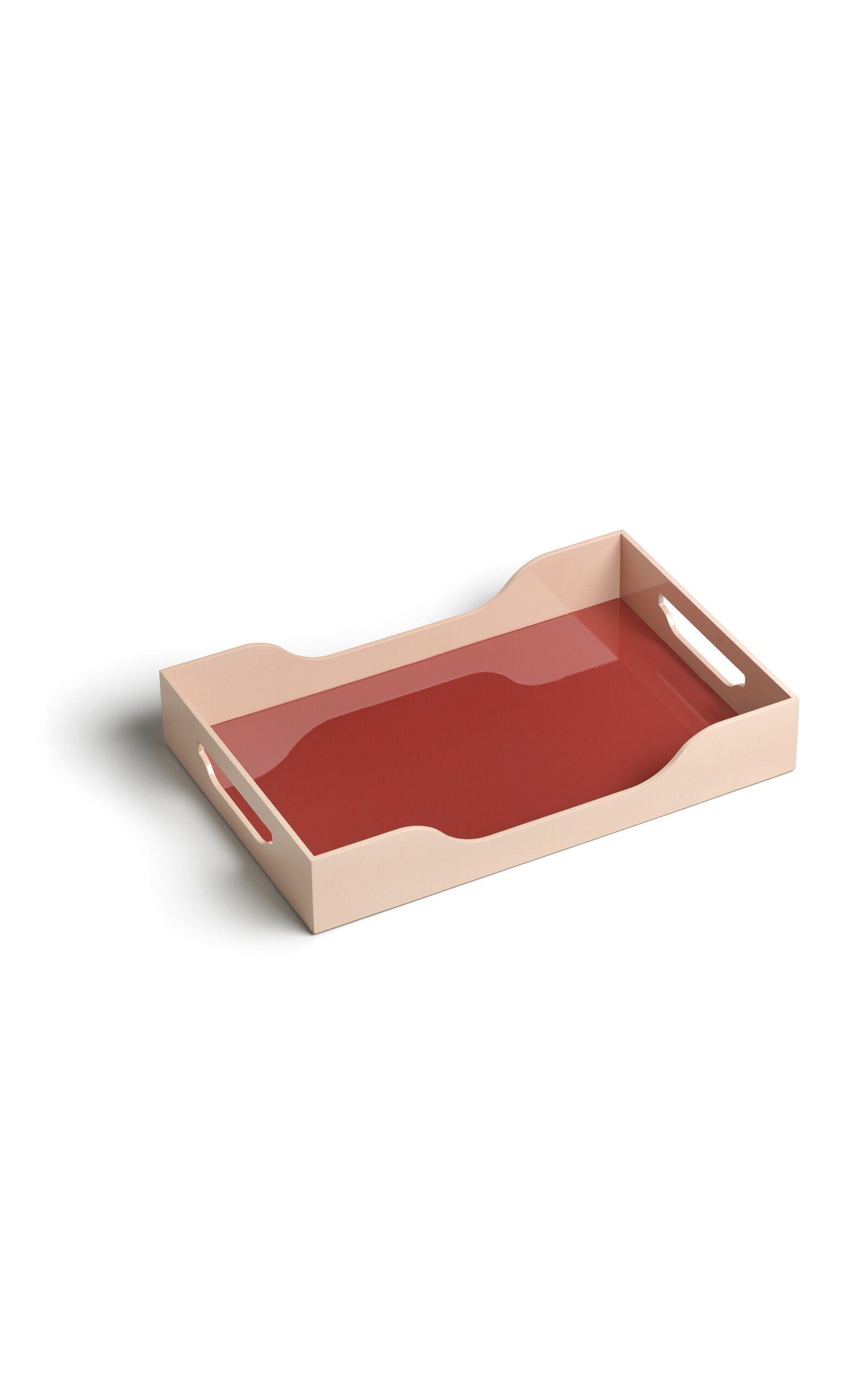 Printworks Swell Lacquered Tray - Pink
