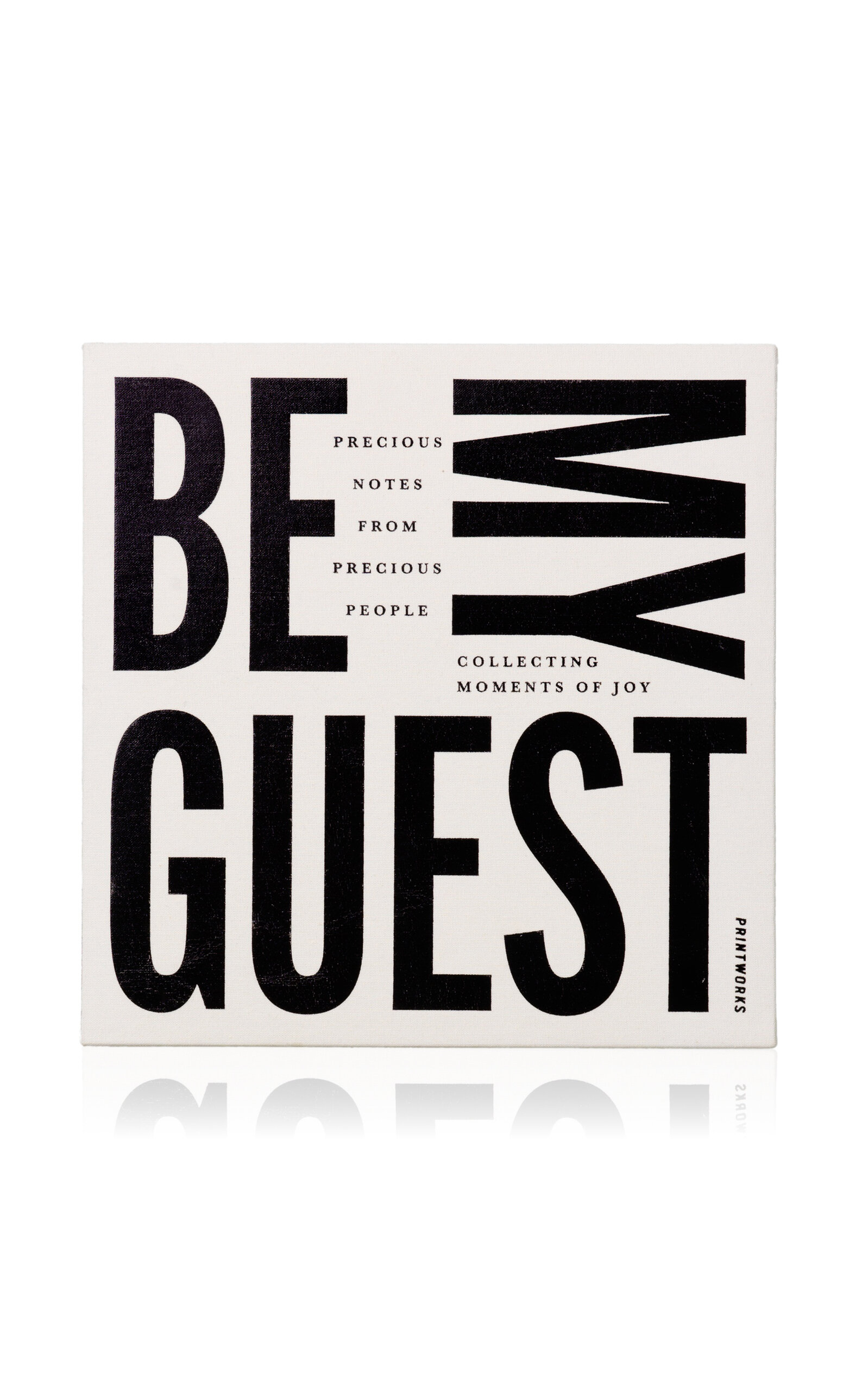 Printworks Guest Book - Black/white