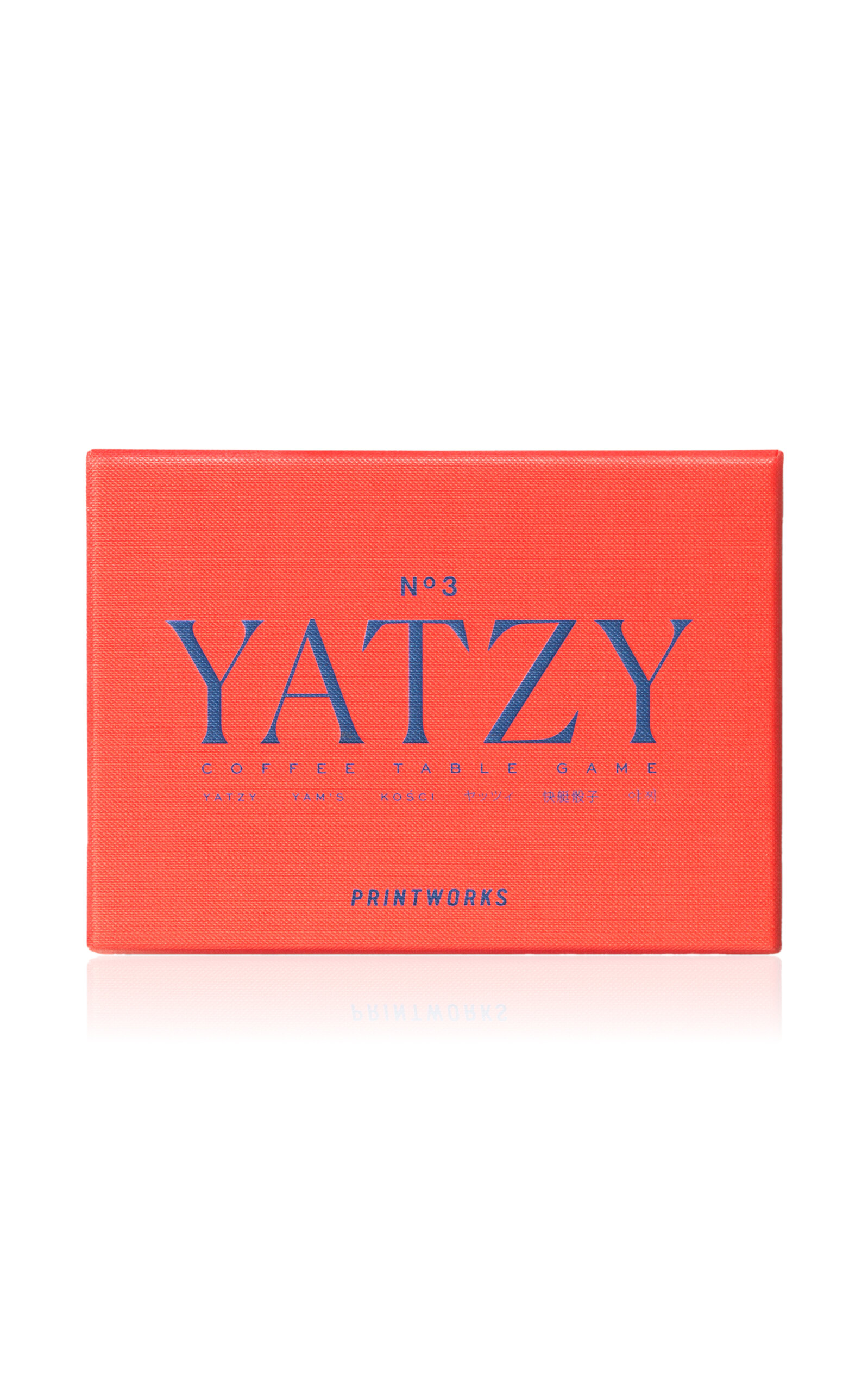 Printworks Classic Yatzy Game Set - Red