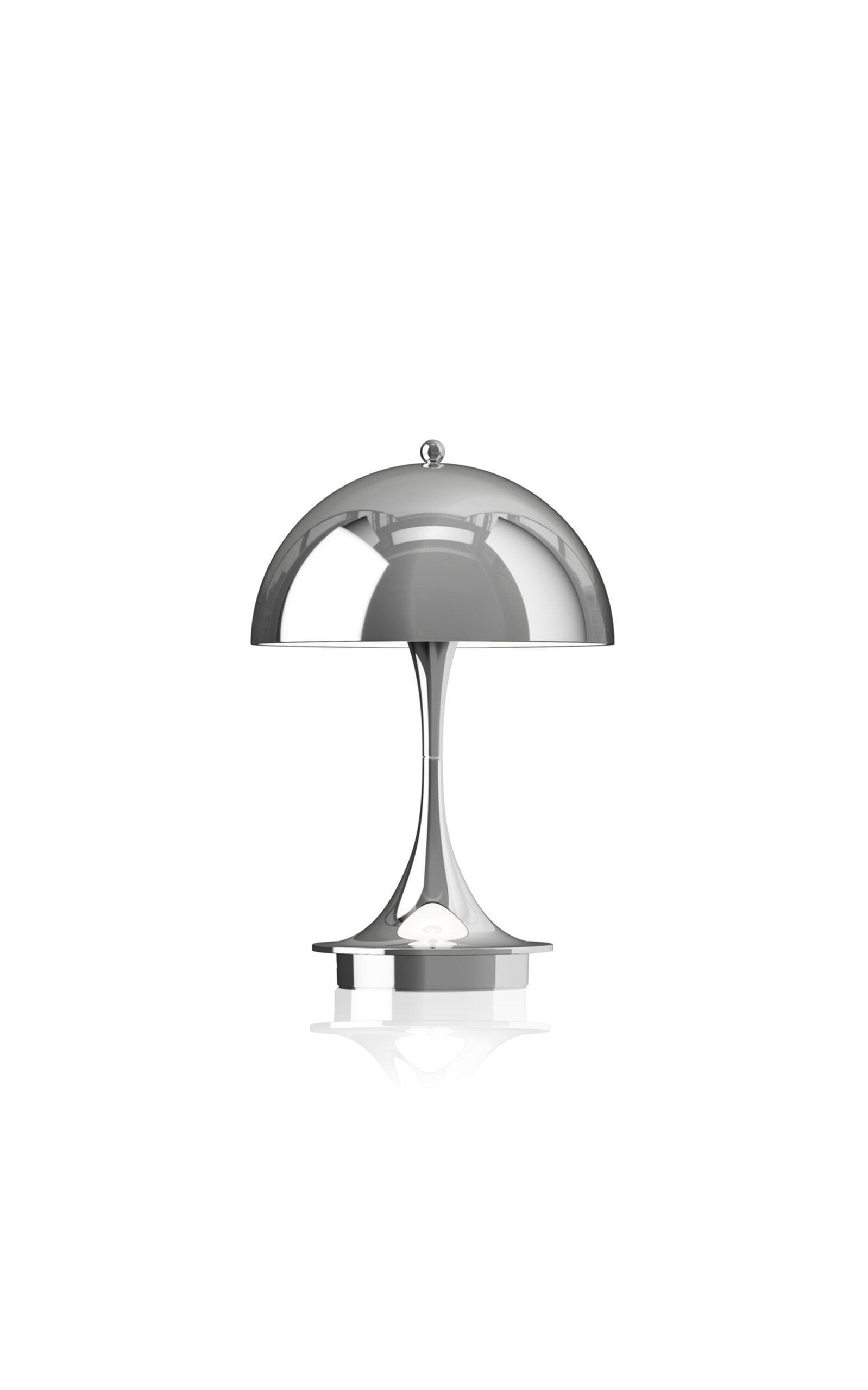 Louis Poulsen Panthella 160 Portable Lamp In Metallic