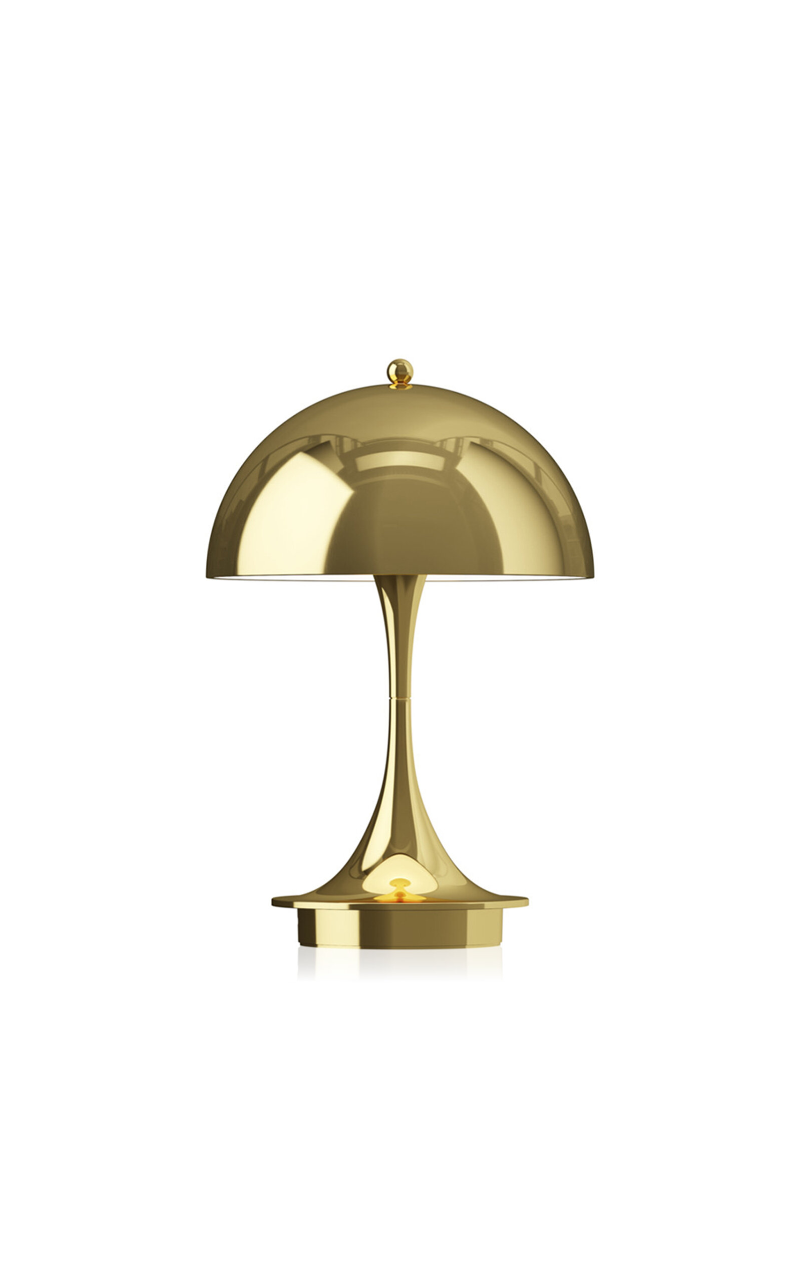 Louis Poulsen Panthella 160 Portable Lamp In Gold