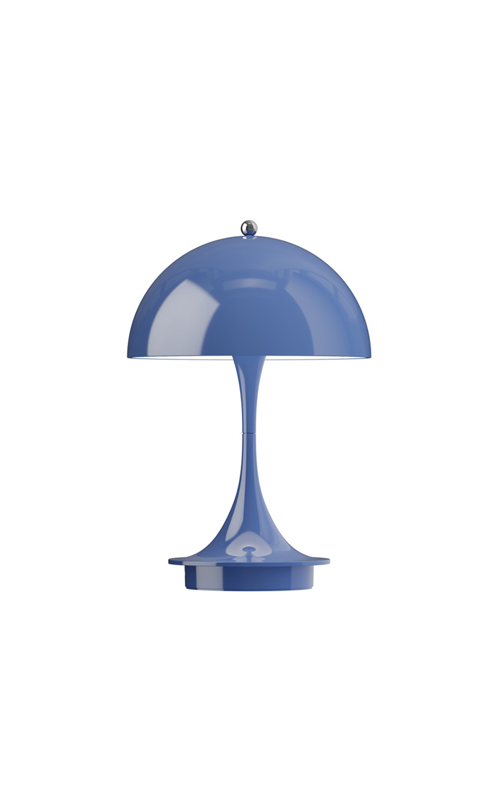 Louis Poulsen Panthella Portable Acrylic Table Lamp In Blue