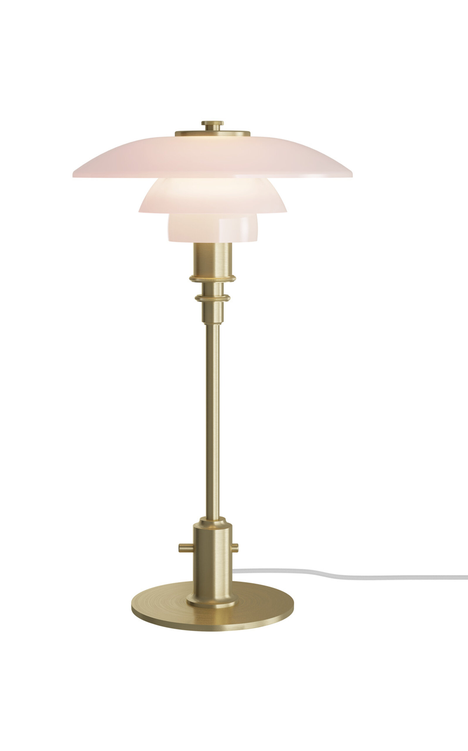Louis Poulsen Ph 2/1 Table Lamp In Light Pink