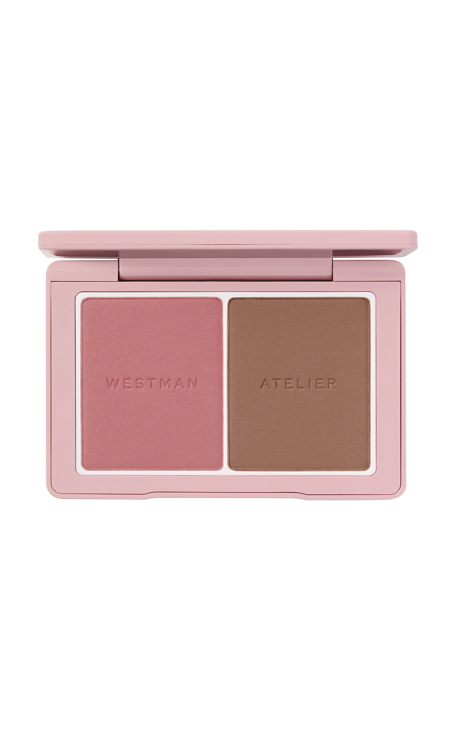 Westman Atelier Baby Cheeks + Face Trace Sculpting Powder Duo - Petal + Biscuit - Moda Operandi