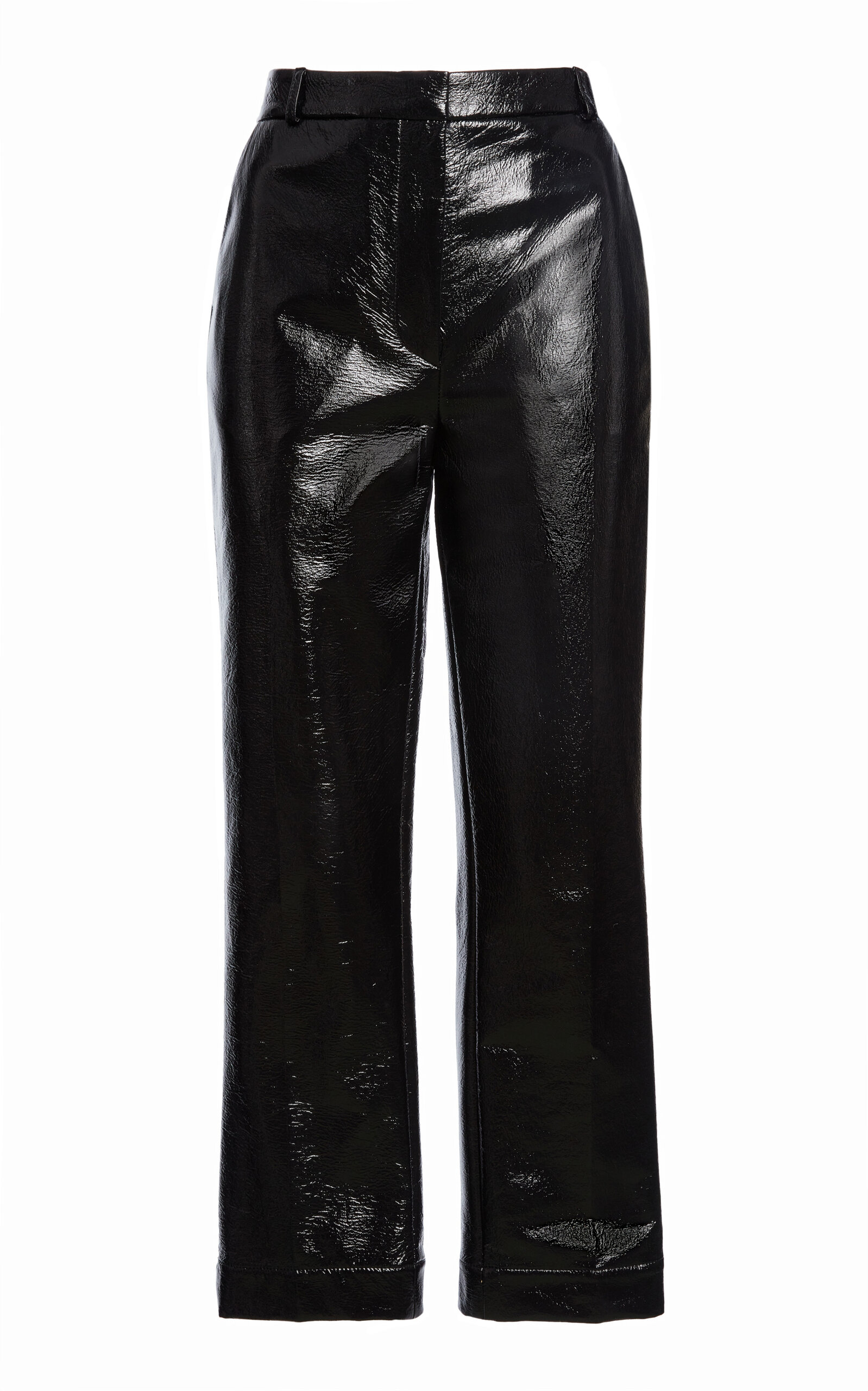 FRANÇOISE Minnie Crinkled Vinyl Cotton Pants | Thumbnail 5 FRANÇOISE Minnie Crinkled Vinyl Cotton Pants | Thumbnail 5