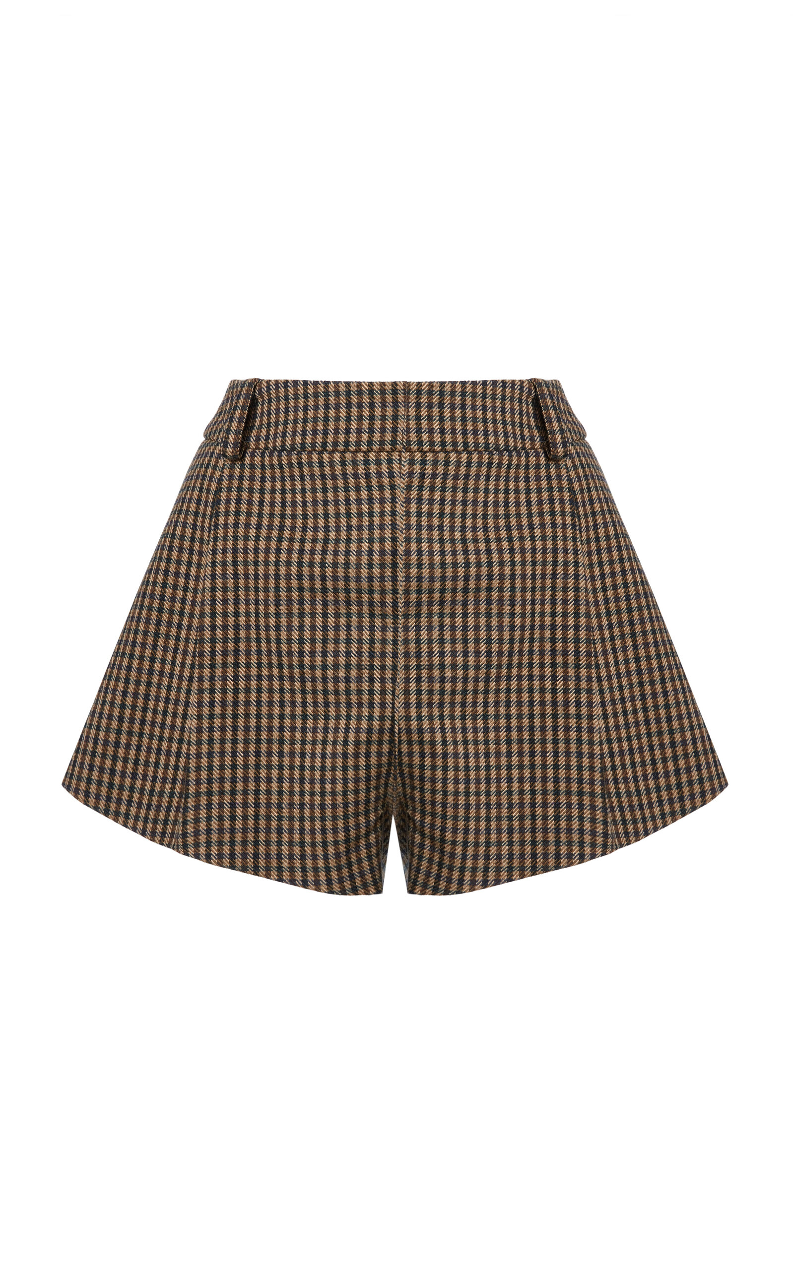 Francoise Ruby Tweed Shorts In Plaid