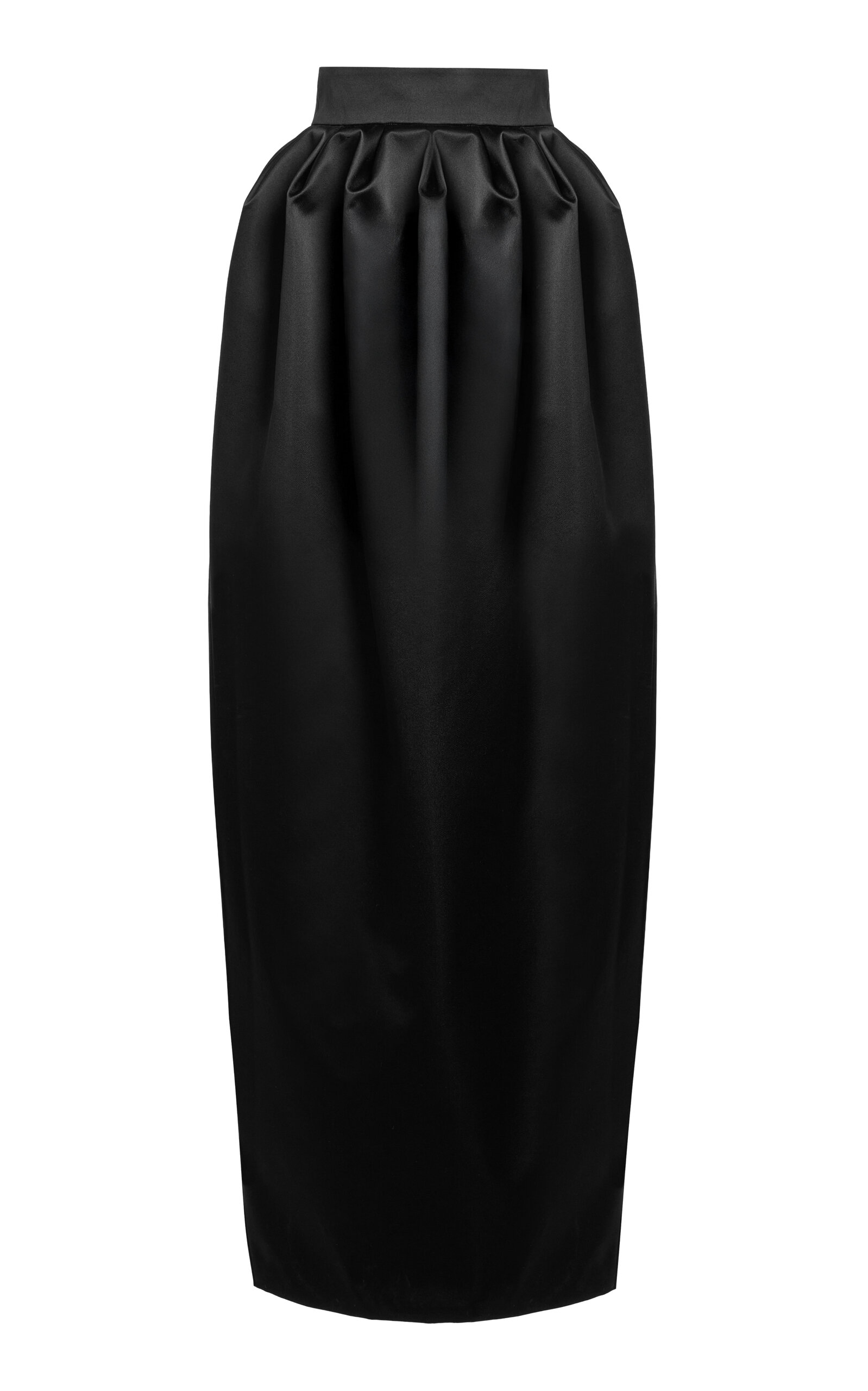 FRANÇOISE Sasha Satin Maxi Skirt