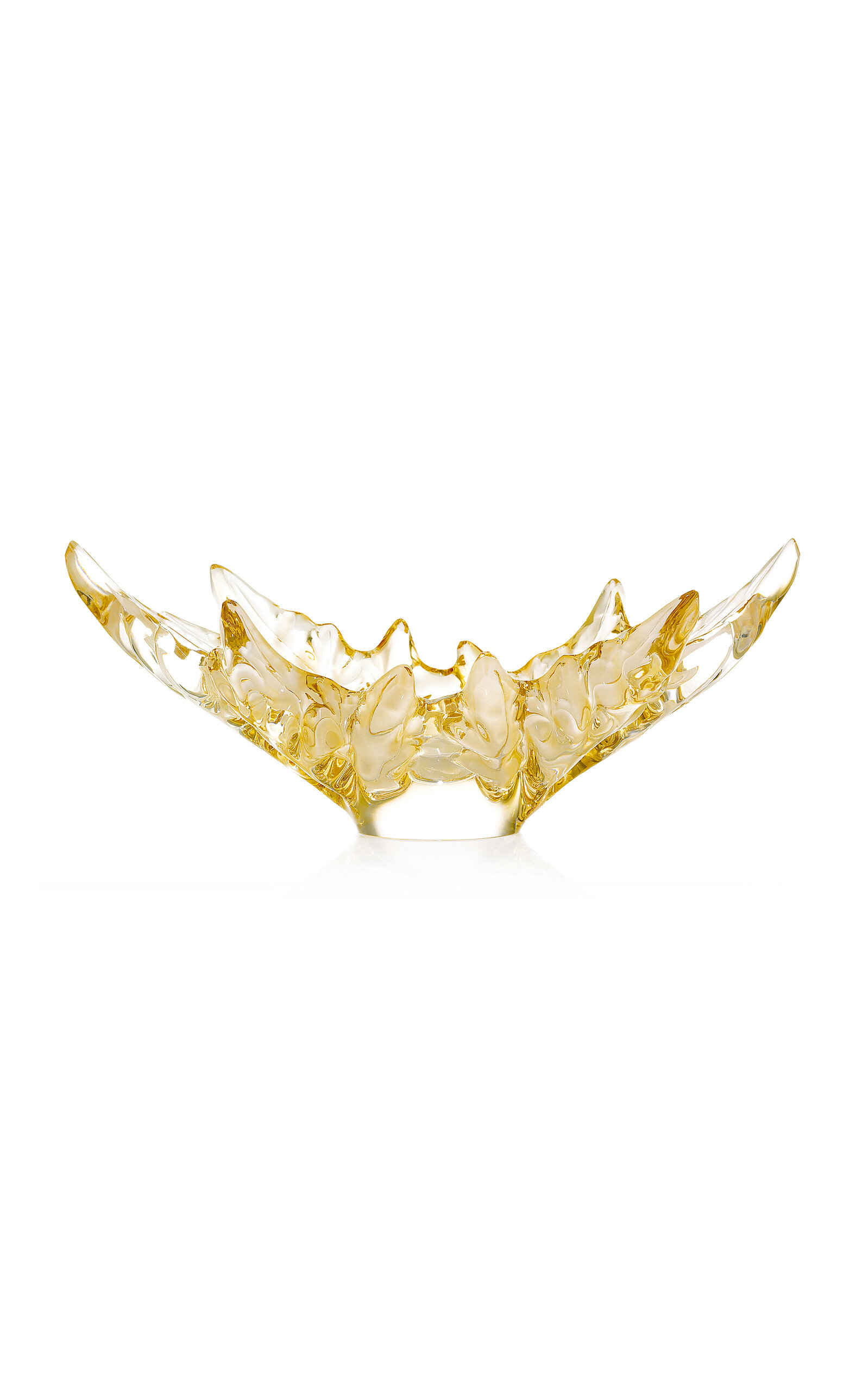 Lalique Champs-elysees Bowl - Gold Lustre In Gold