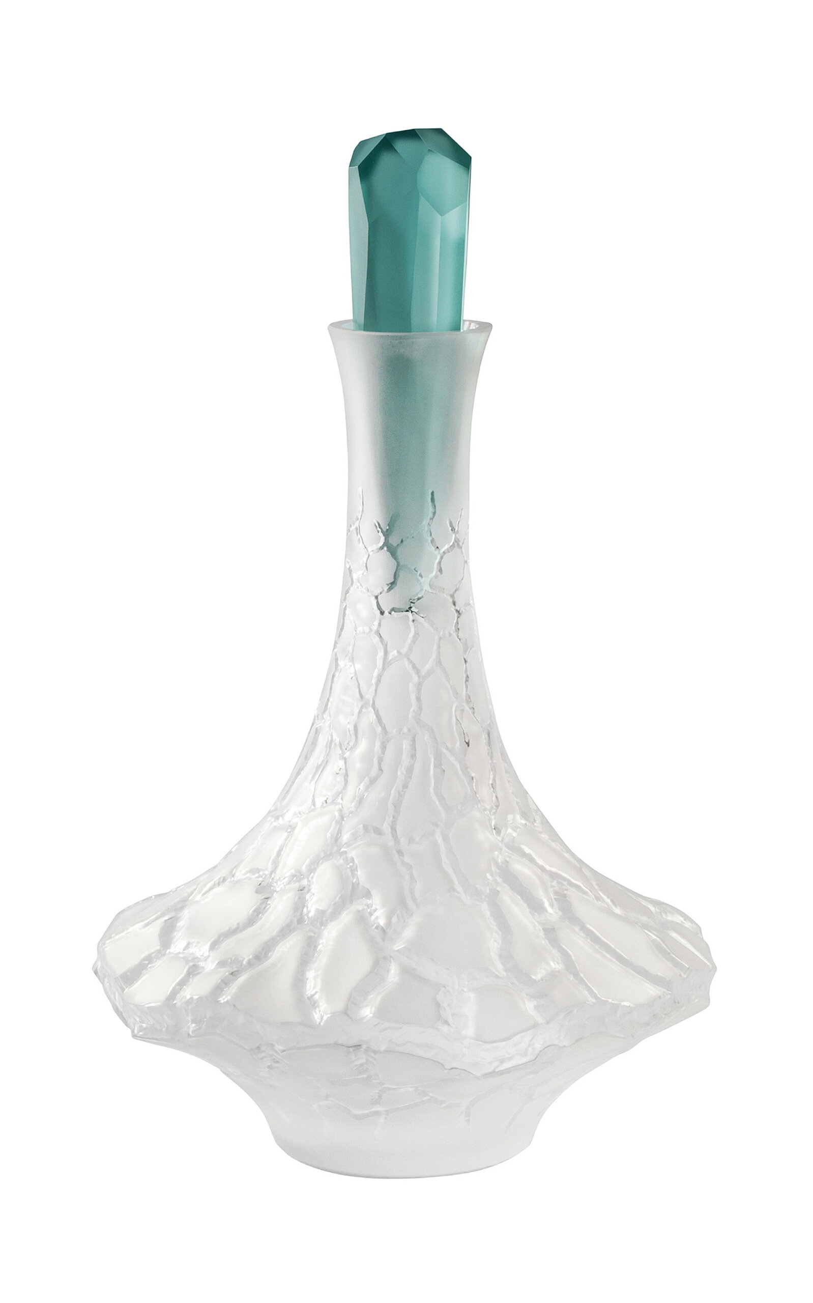 Lalique Crystal Caldera Decanter In Clear