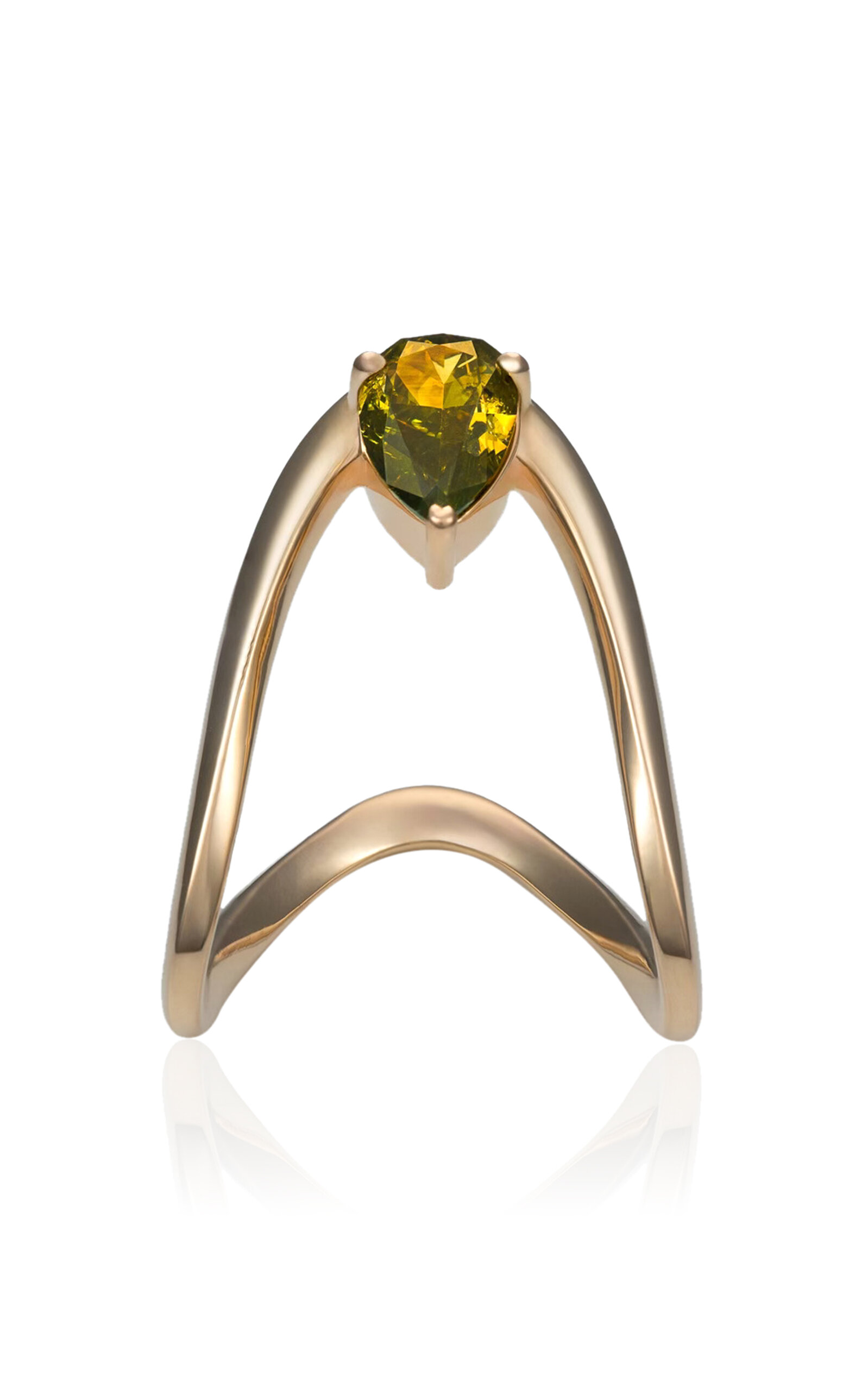 Luna Fancy Color 18K Yellow Gold Diamond Ring