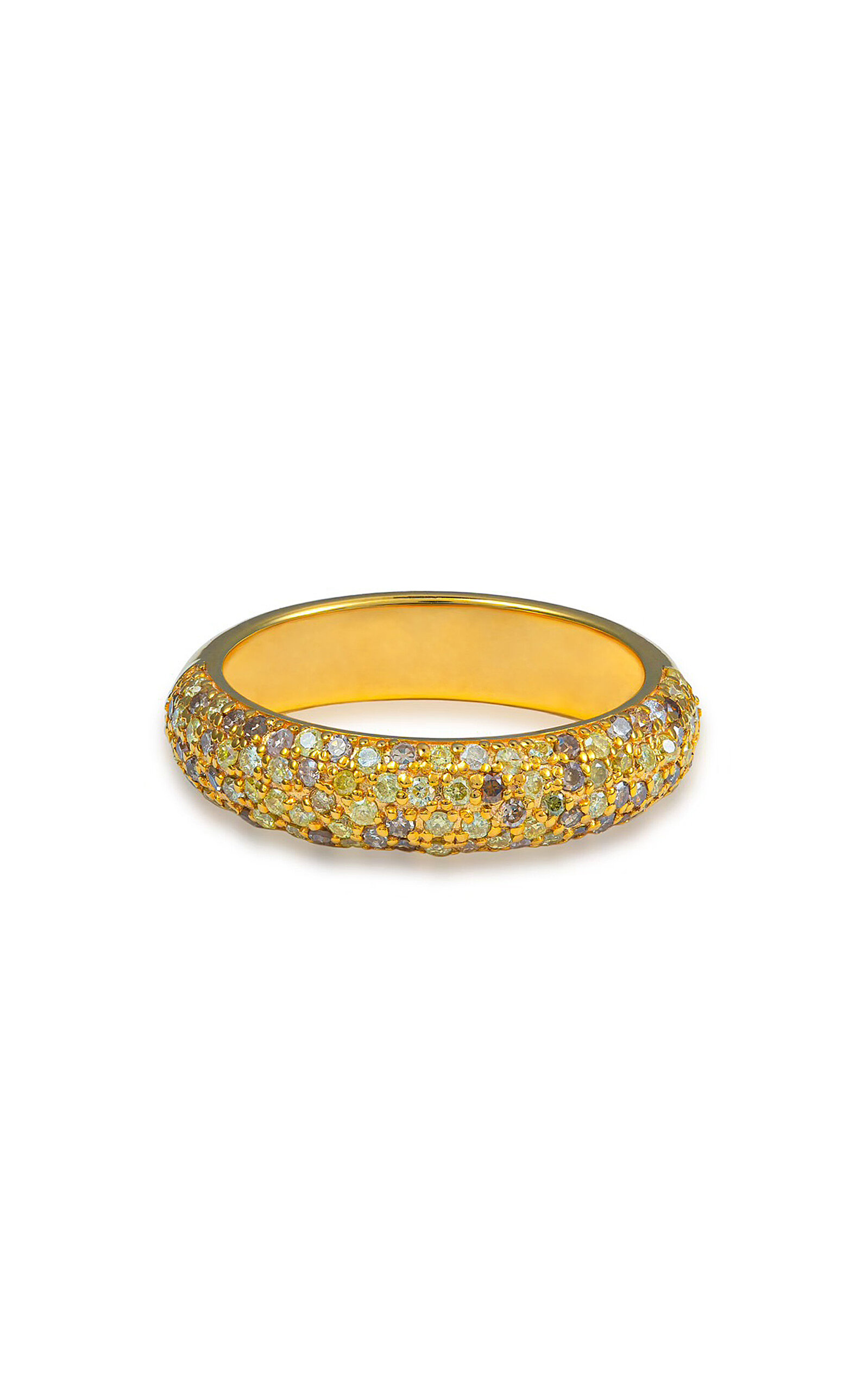 Luna Fancy Color 18K Yellow Gold Diamond Ring