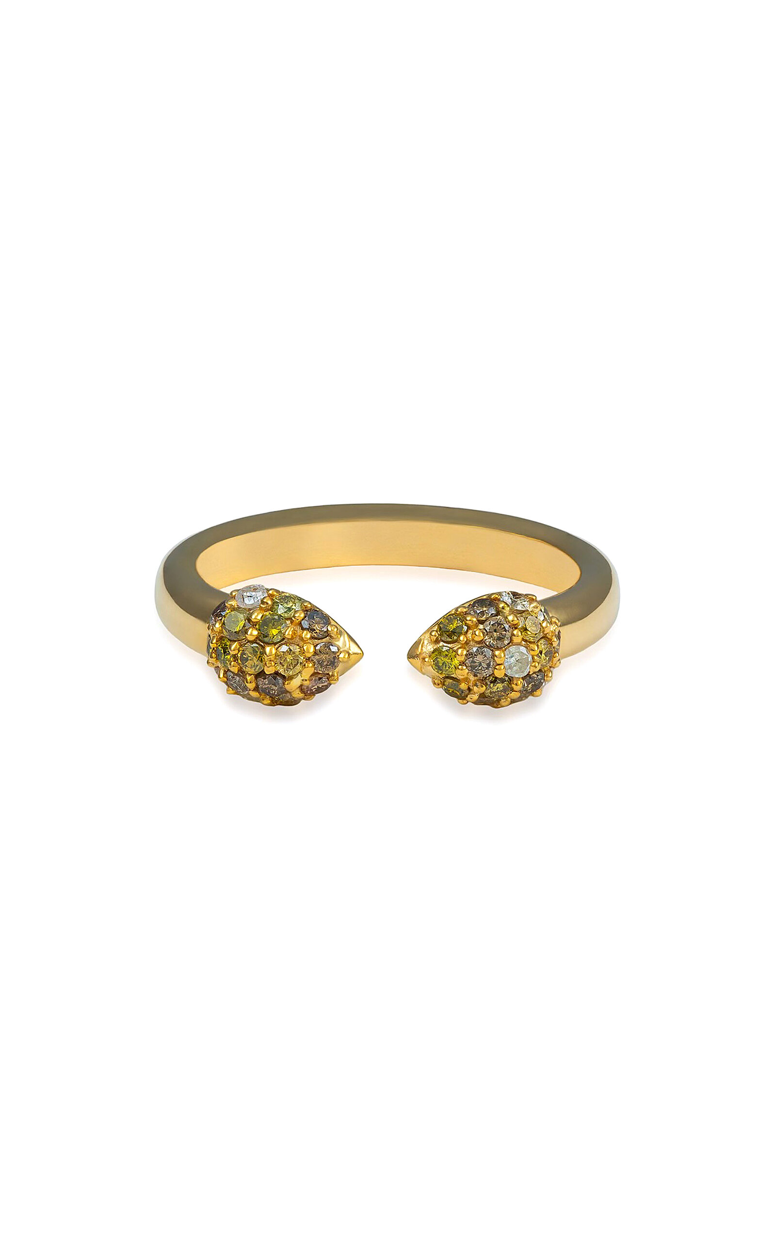 Luna Fancy Color 18K Yellow Gold Diamond Ring