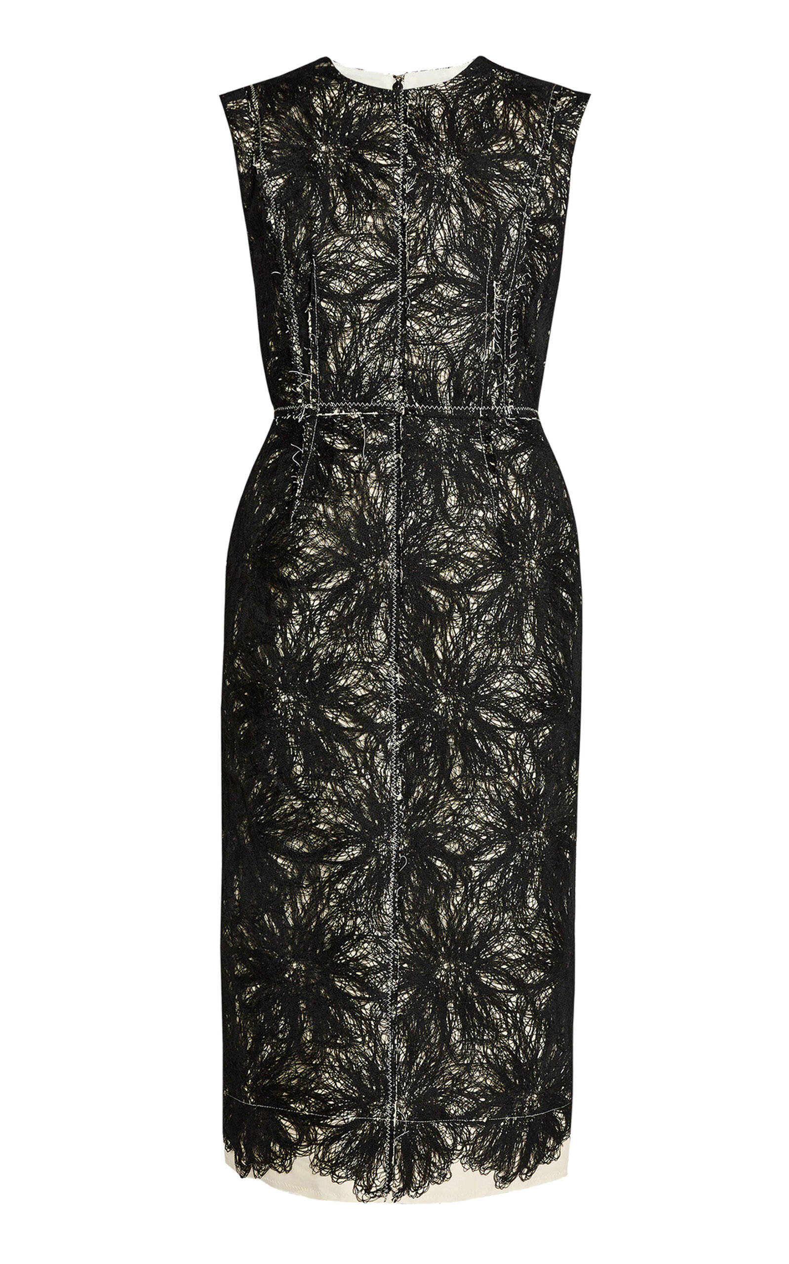 Erdem Sleeveless Pencil Midi Dress