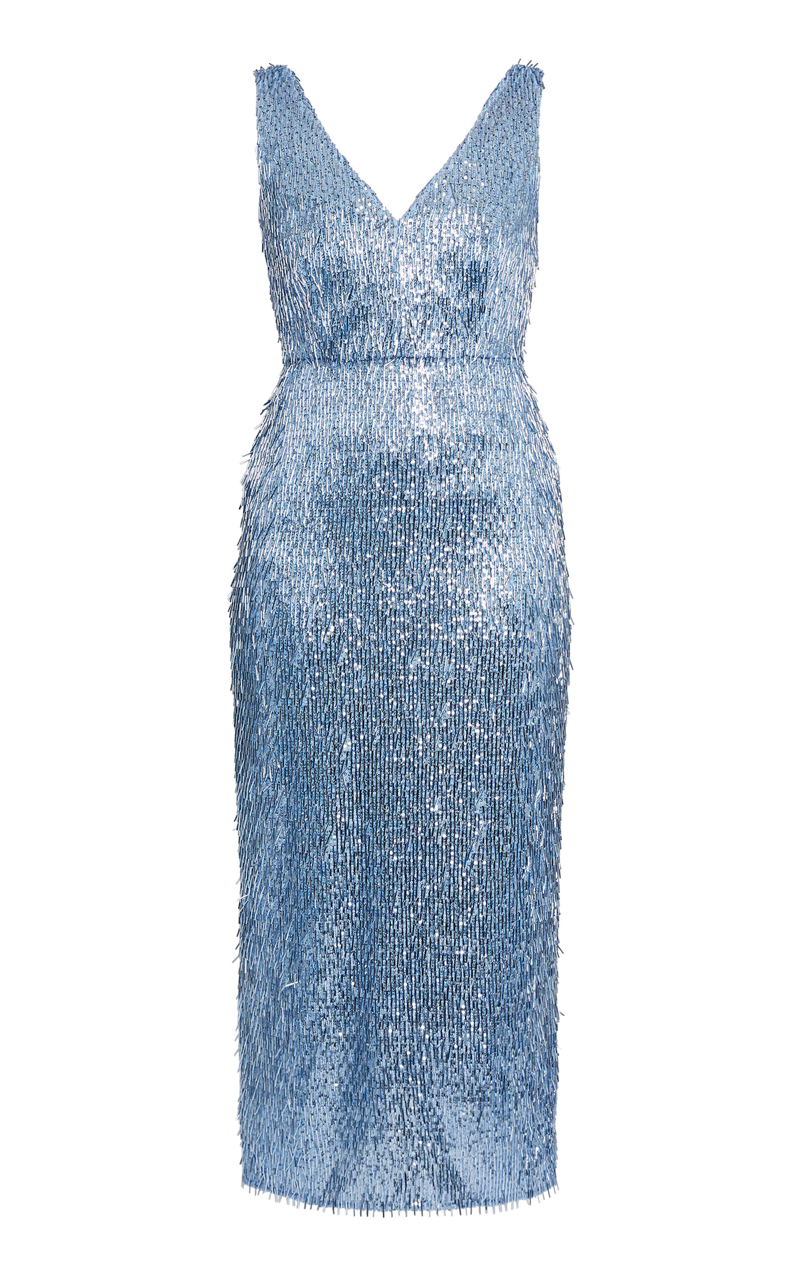 Erdem Sequin-Embellished Midi Dress