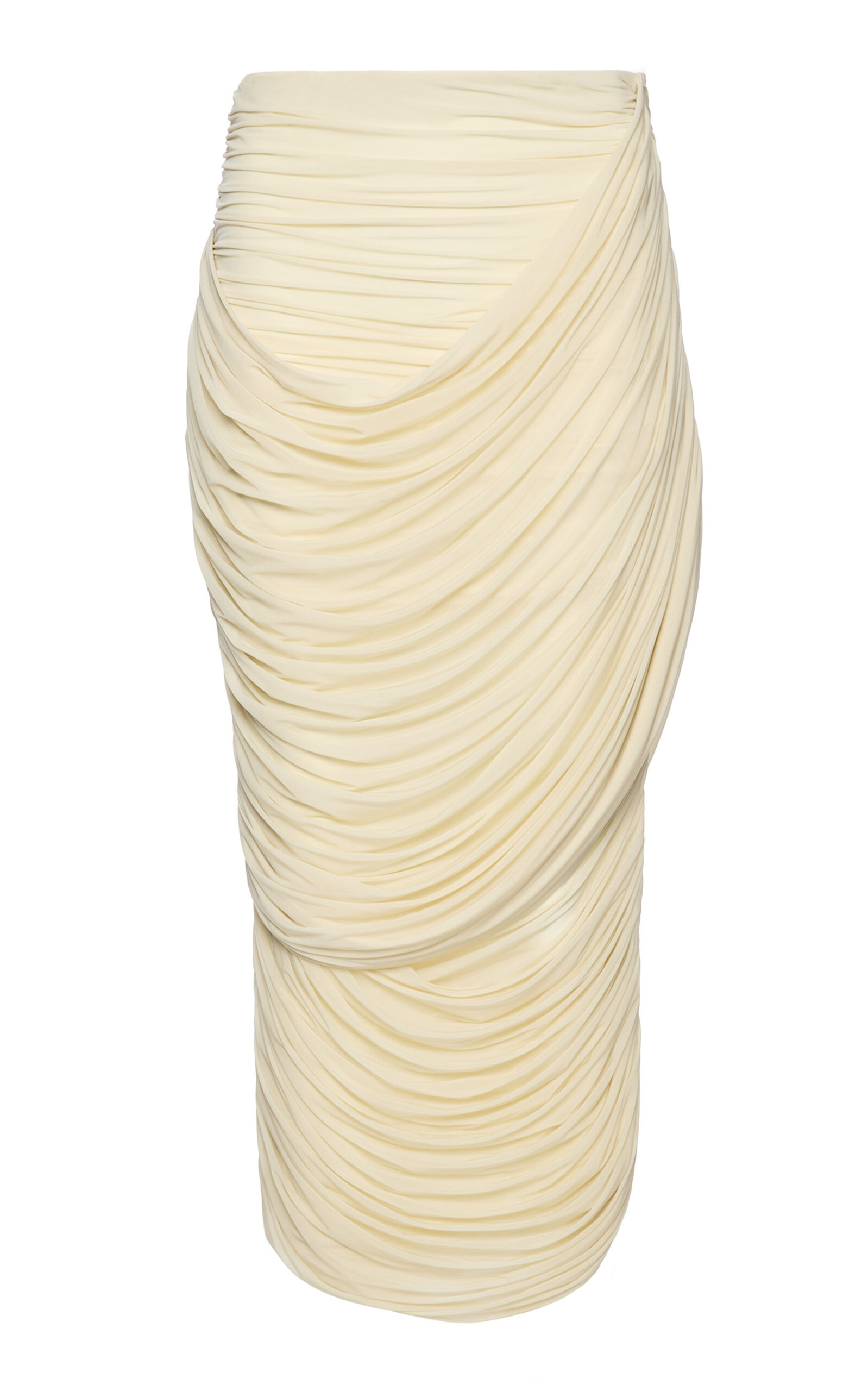 Draped Maxi Skirt