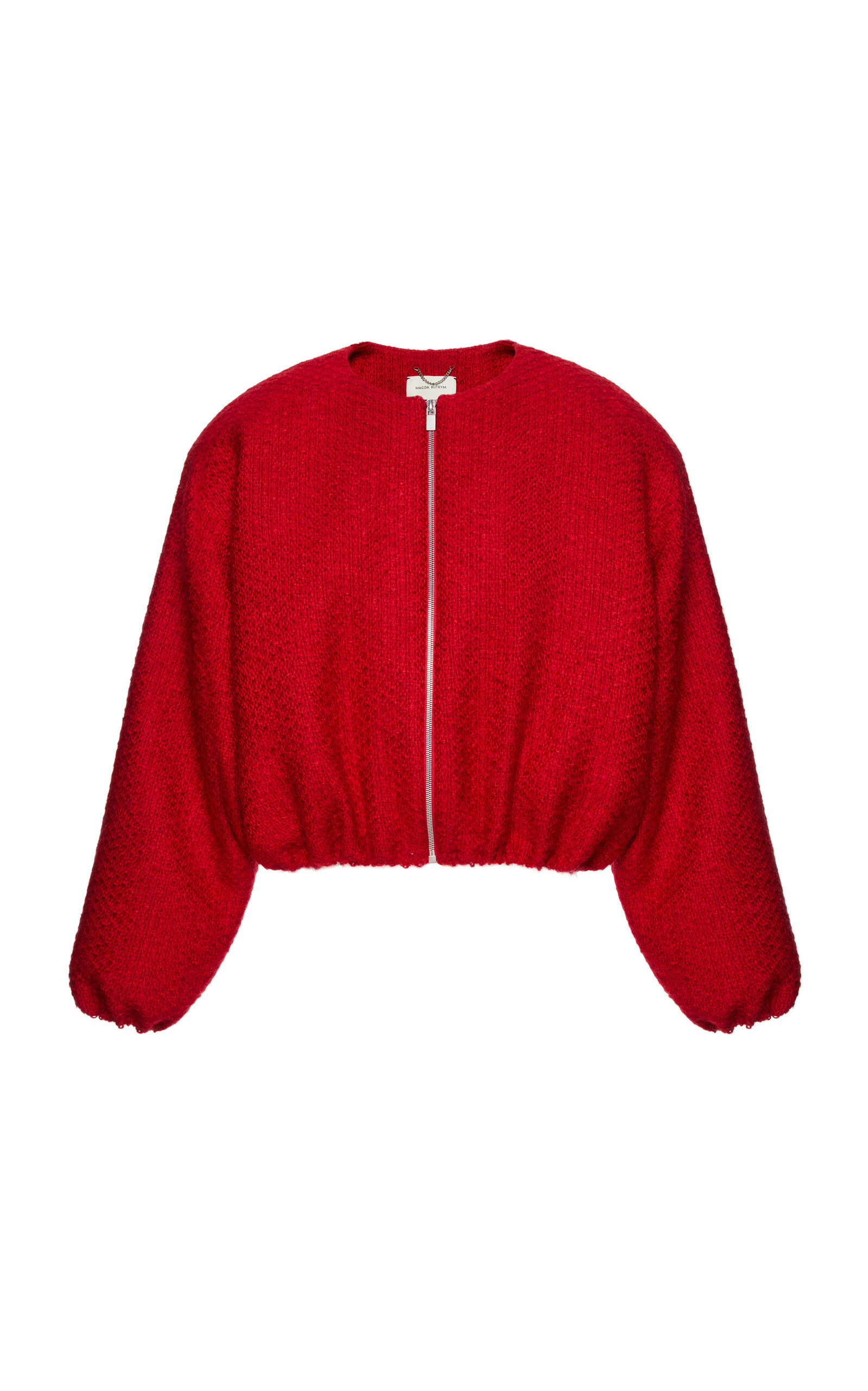 Magda Butrym Silk Bomber Jacket