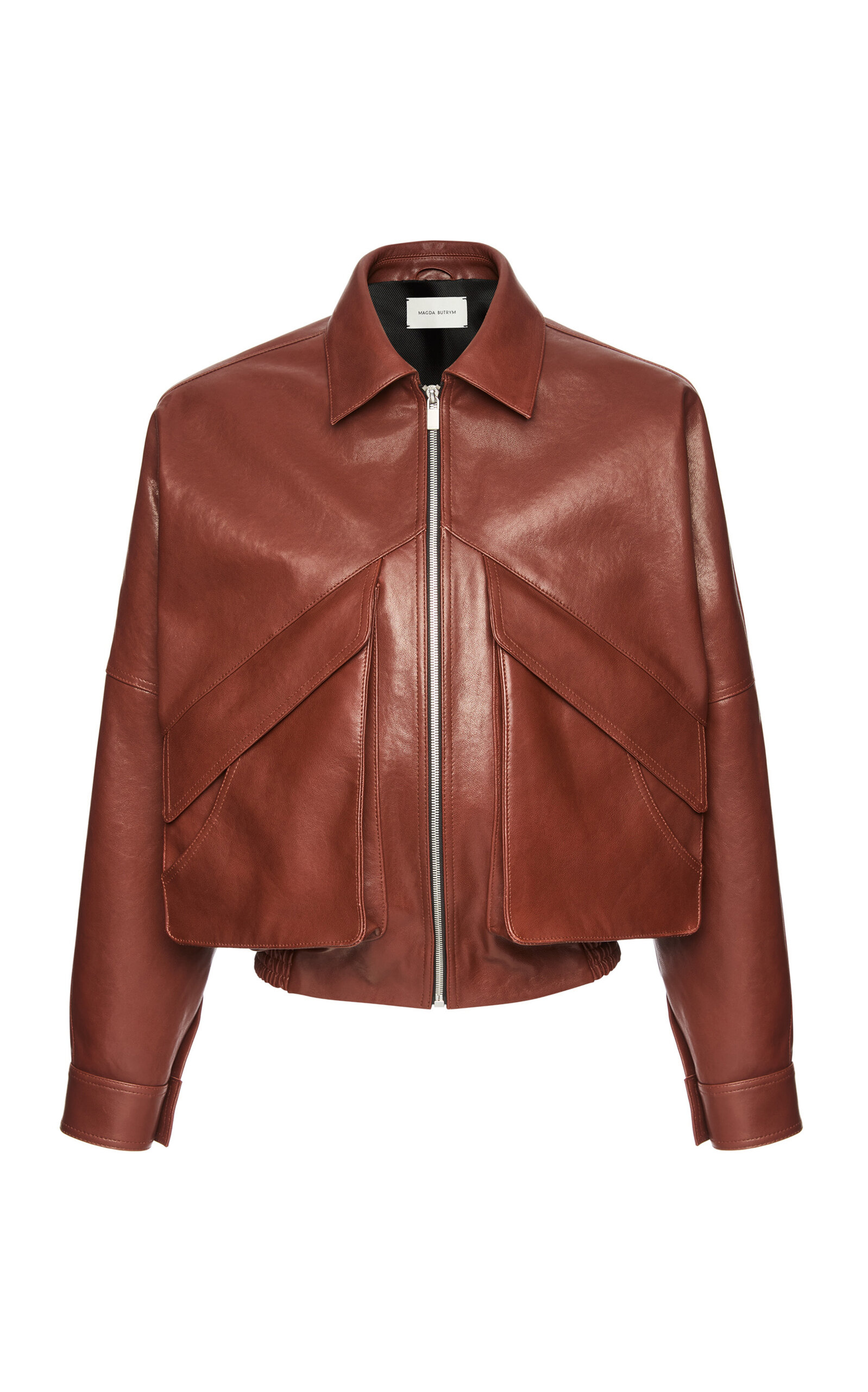 Magda Butrym Sheep Leather Bomber Jacket