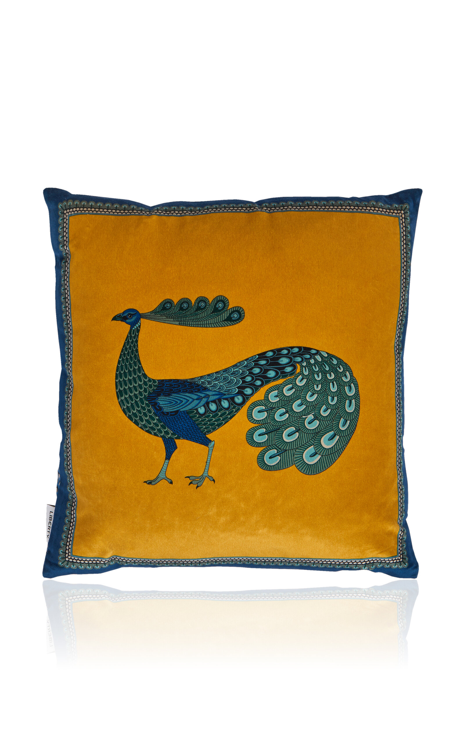 Liberty London Peacock Garden Cushion - Multi