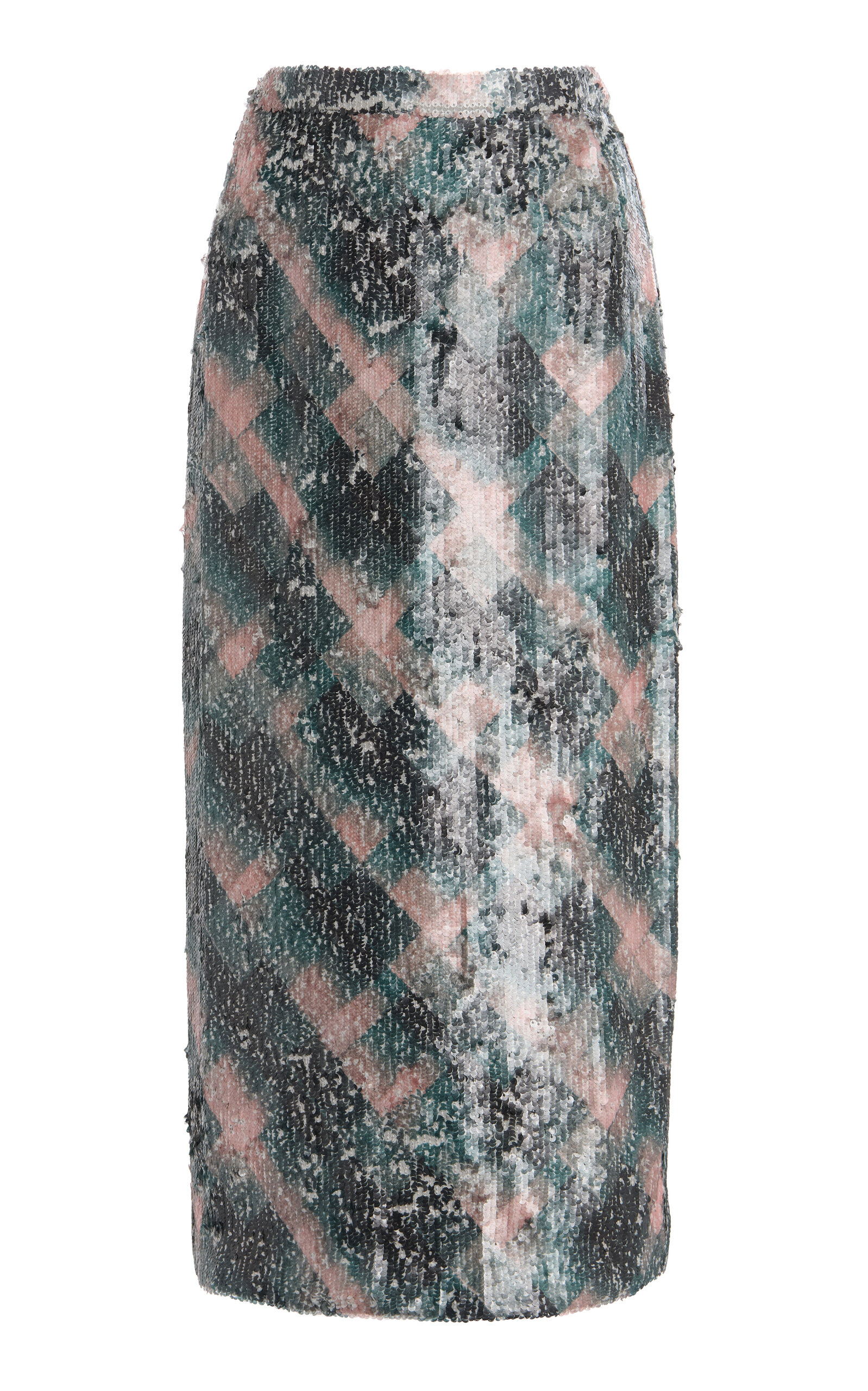 Sokna Sequinned Midi Skirt