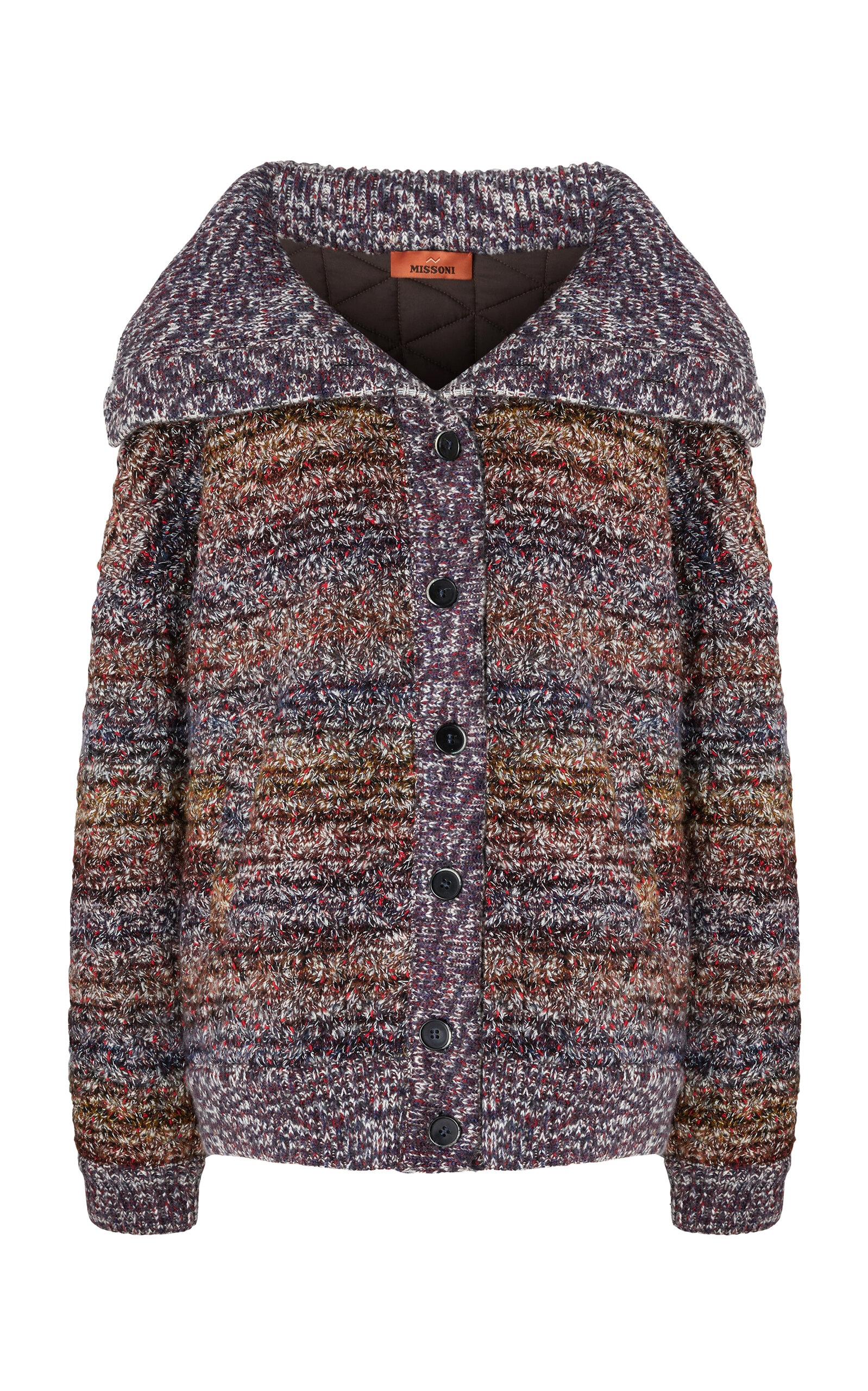 Missoni Oversized Quilted Bomber In Multi