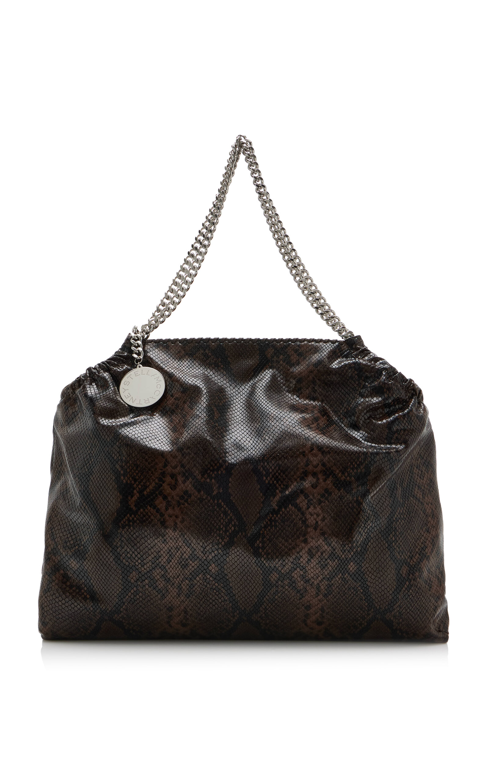 Stella McCartney Falabella Python-Effect Vegan Leather Bag