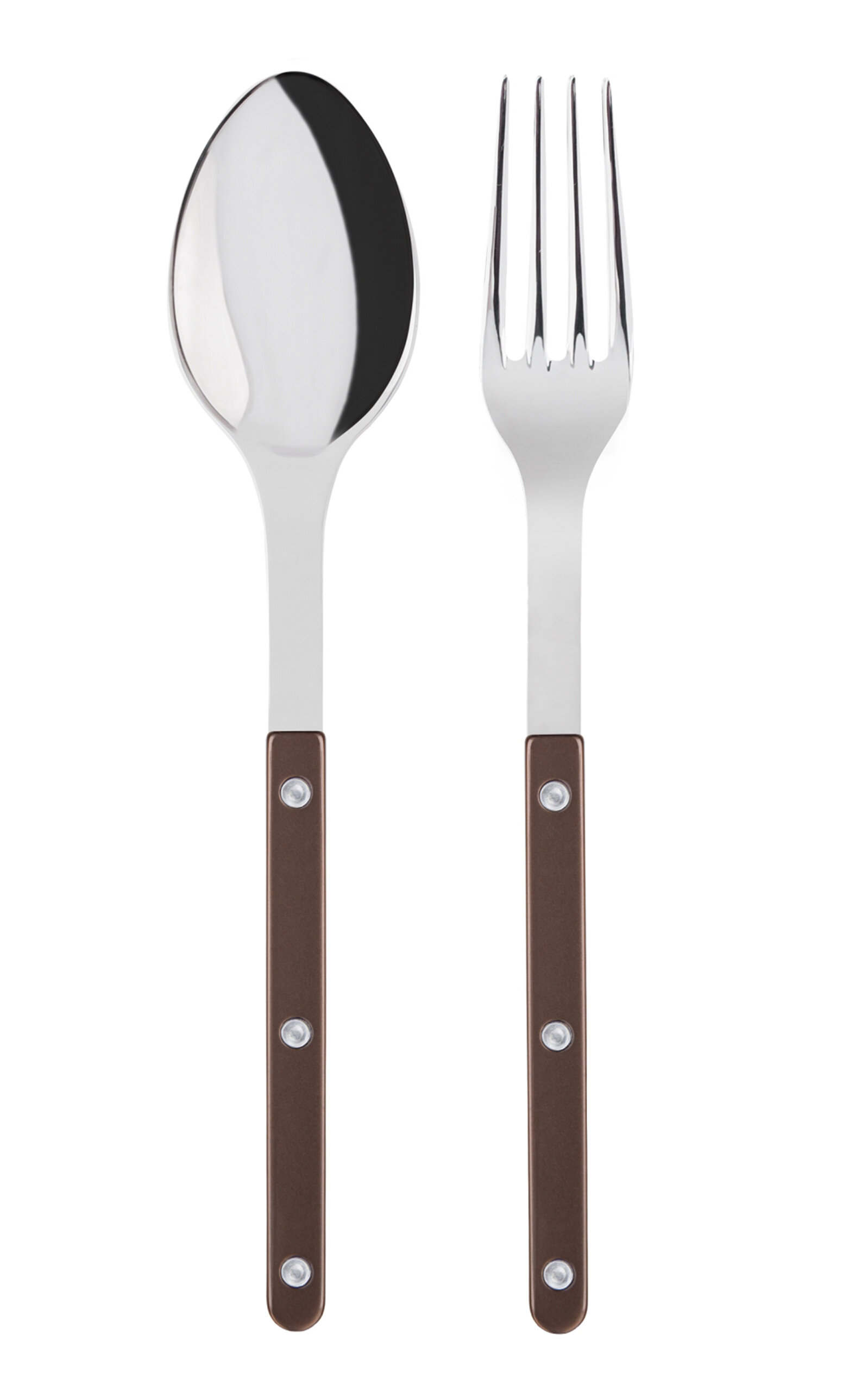 Sabre Bistrot Serving Set In Brown