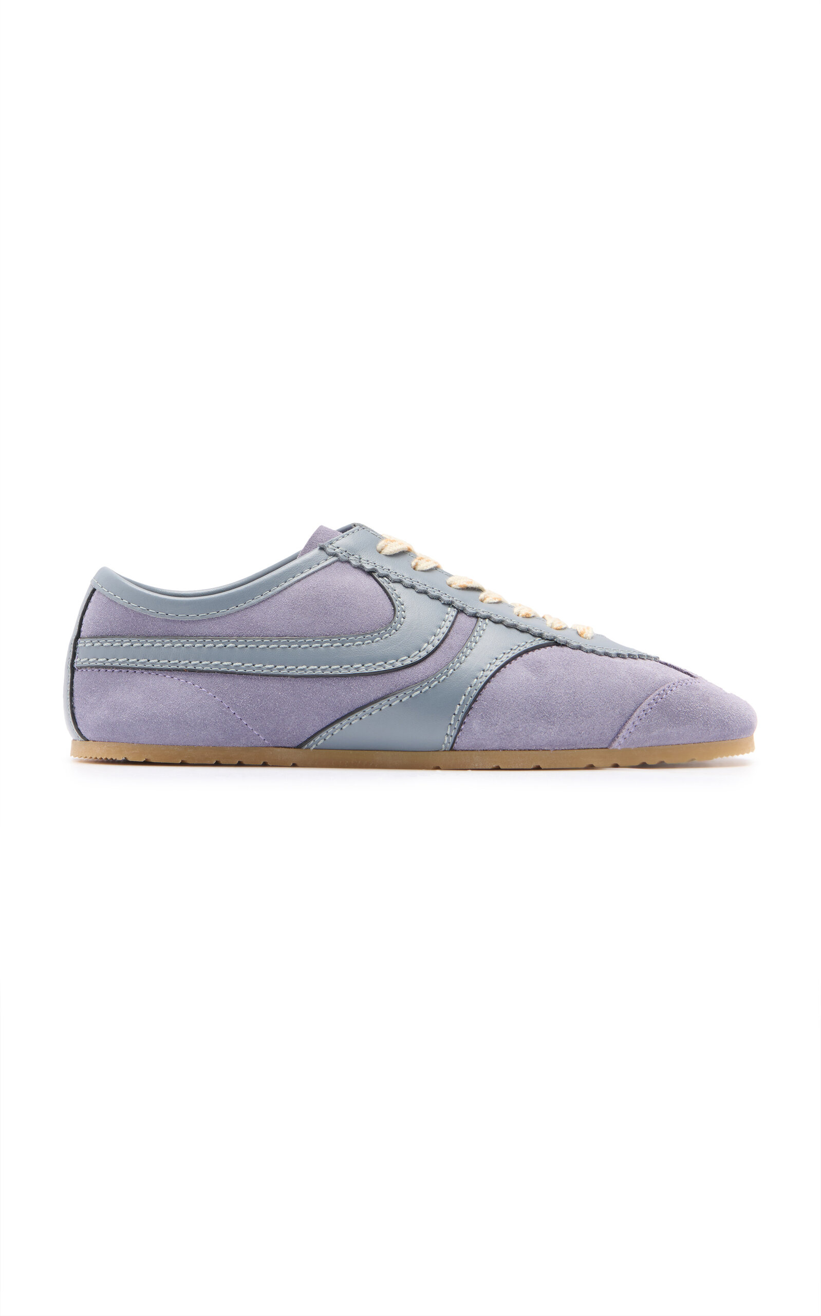 Dries Van Noten - Suede Sneakers - Purple - IT 41 - Moda Operandi