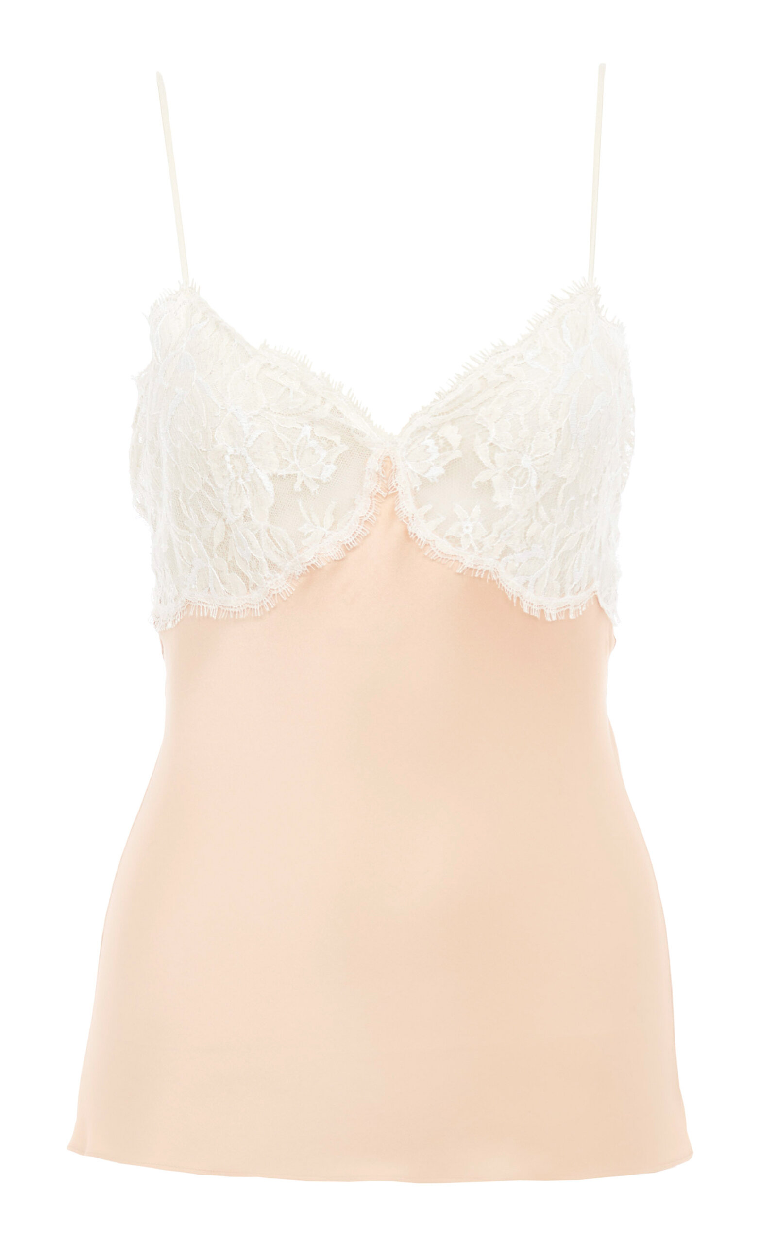 Chlo – Lace-Trimmed Silk Satin Lingerie Top – Light Pink – FR 36 – Moda Operandi Chlo – Lace-Trimmed Silk Satin Lingerie Top – Light Pink – FR 36 – Moda Operandi