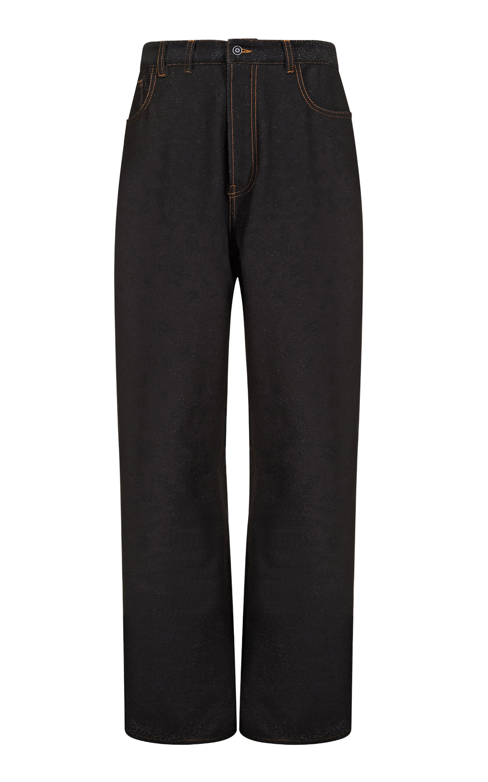 ALAÏA Low-Rise Straight-Leg Jeans - Moda Operandi
