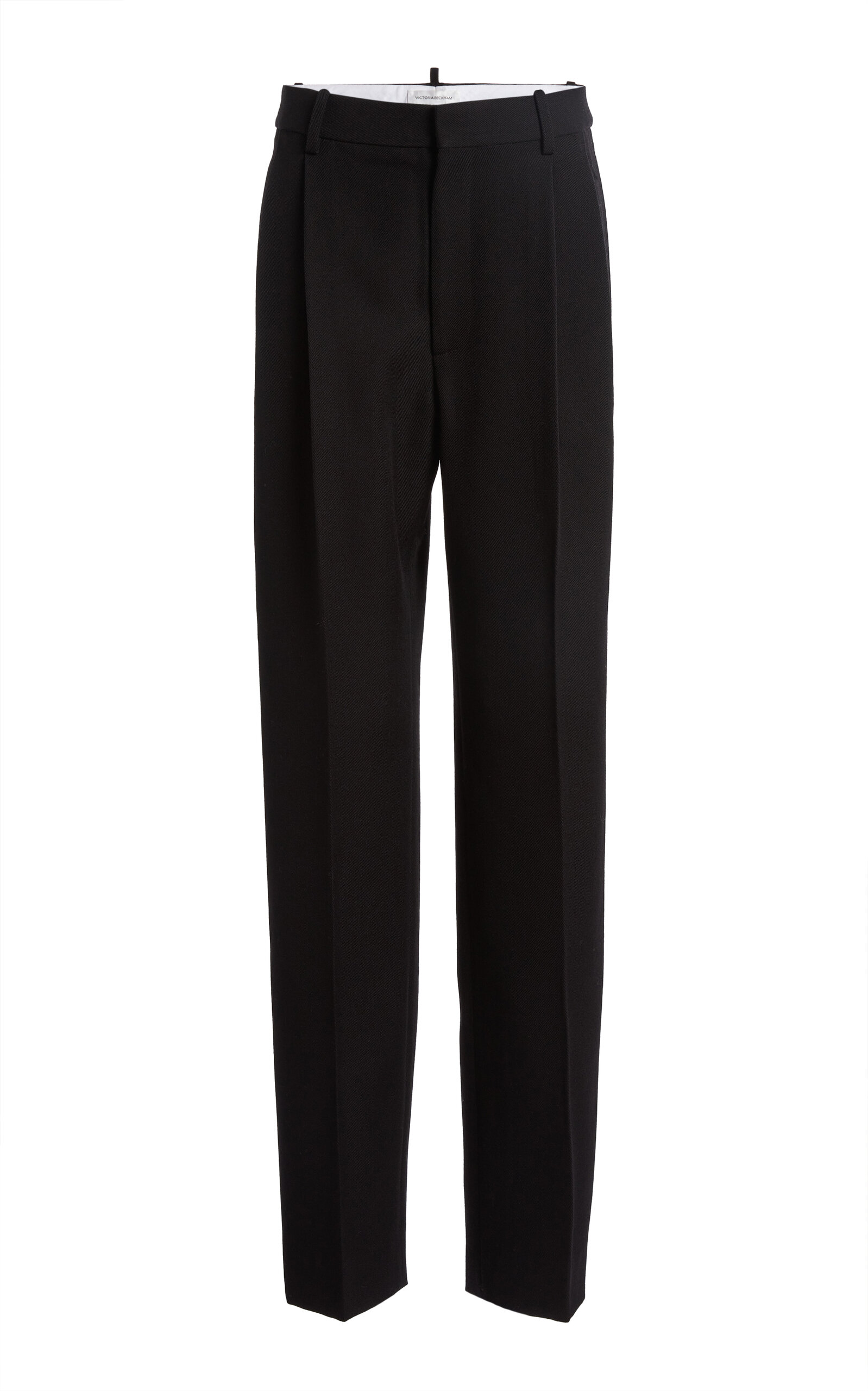 Victoria Beckham Straight Leg Wool Trouser