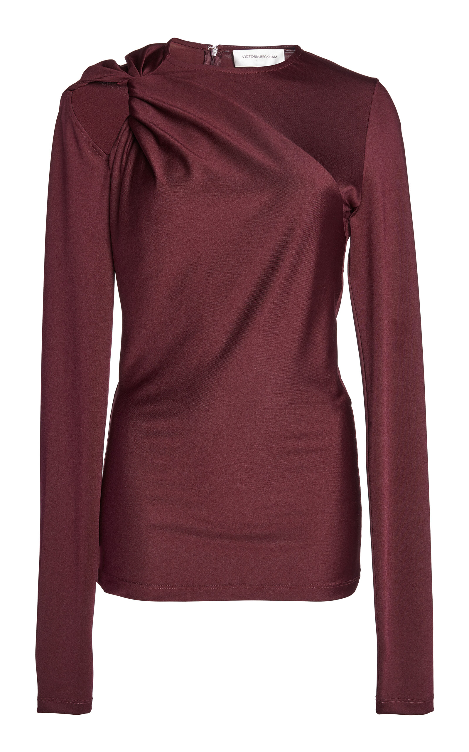 Victoria Beckham Twist Armhole Detailed Top